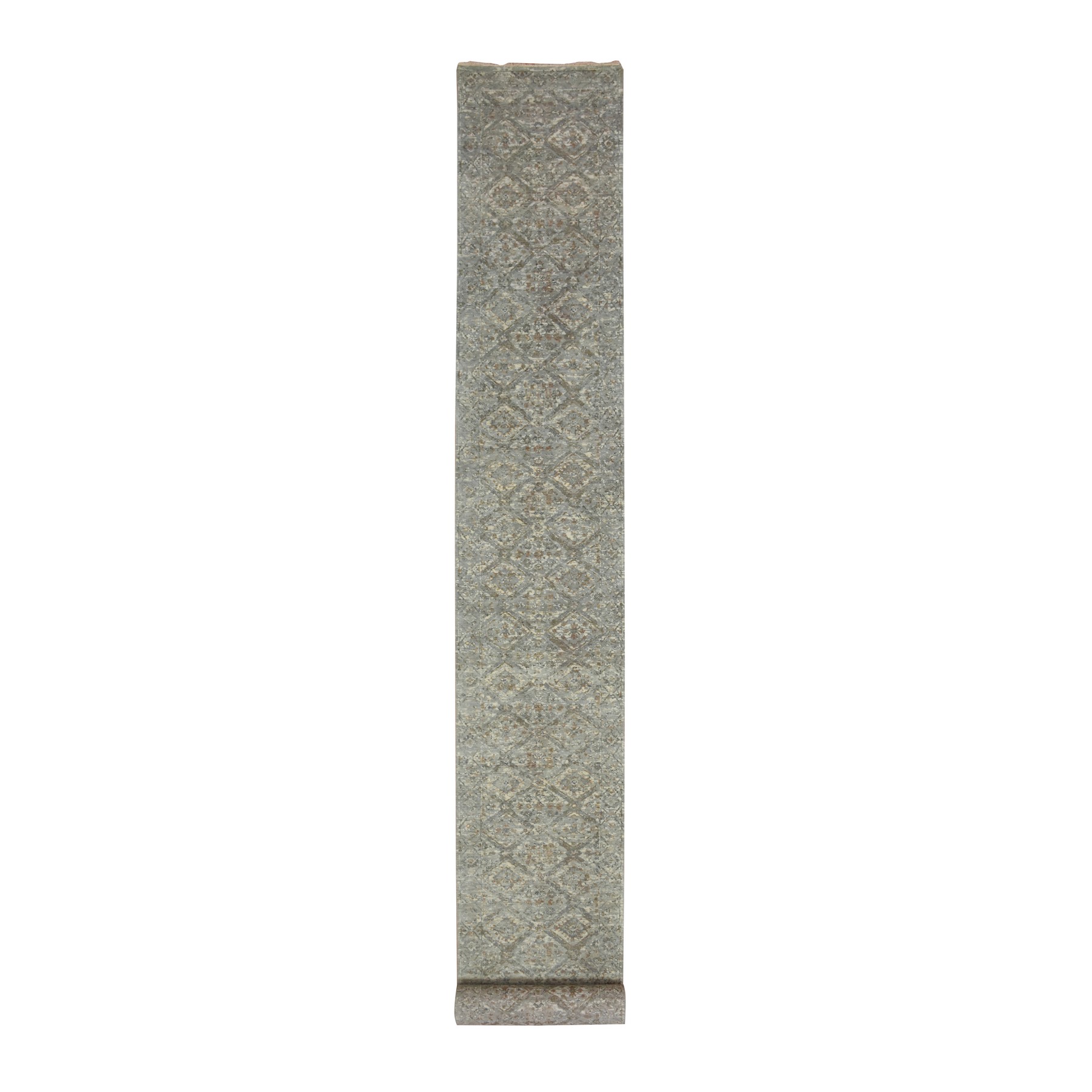 Oushak-And-Peshawar-Hand-Knotted-Rug-378750