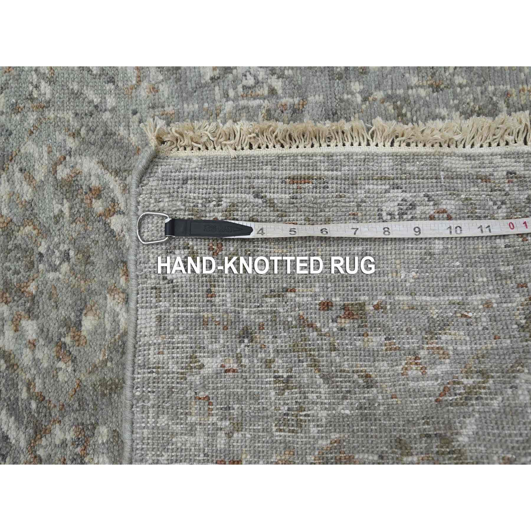 Oushak-And-Peshawar-Hand-Knotted-Rug-378750