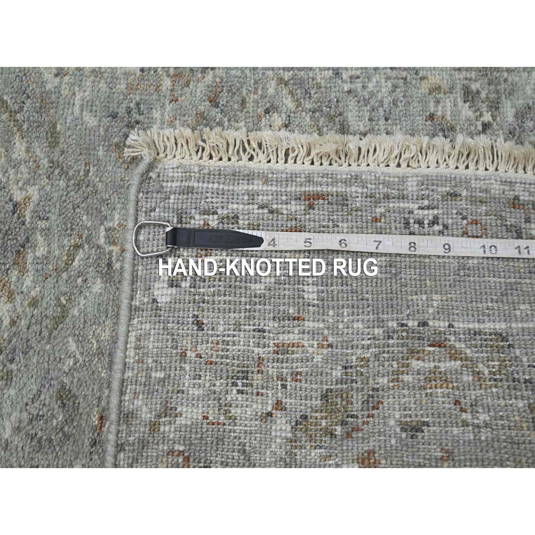 Oushak-And-Peshawar-Hand-Knotted-Rug-378755