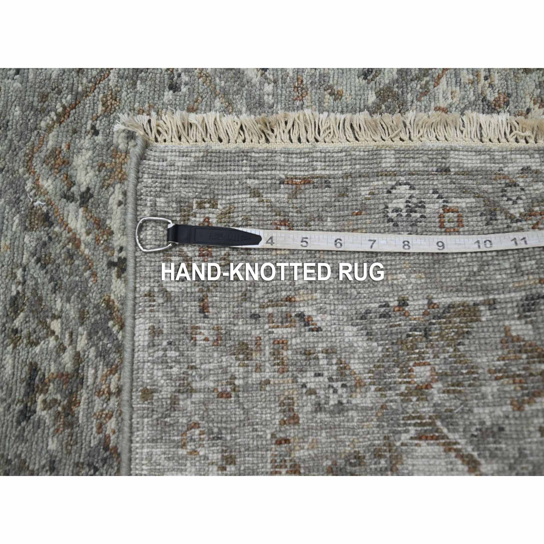 Oushak-And-Peshawar-Hand-Knotted-Rug-378765