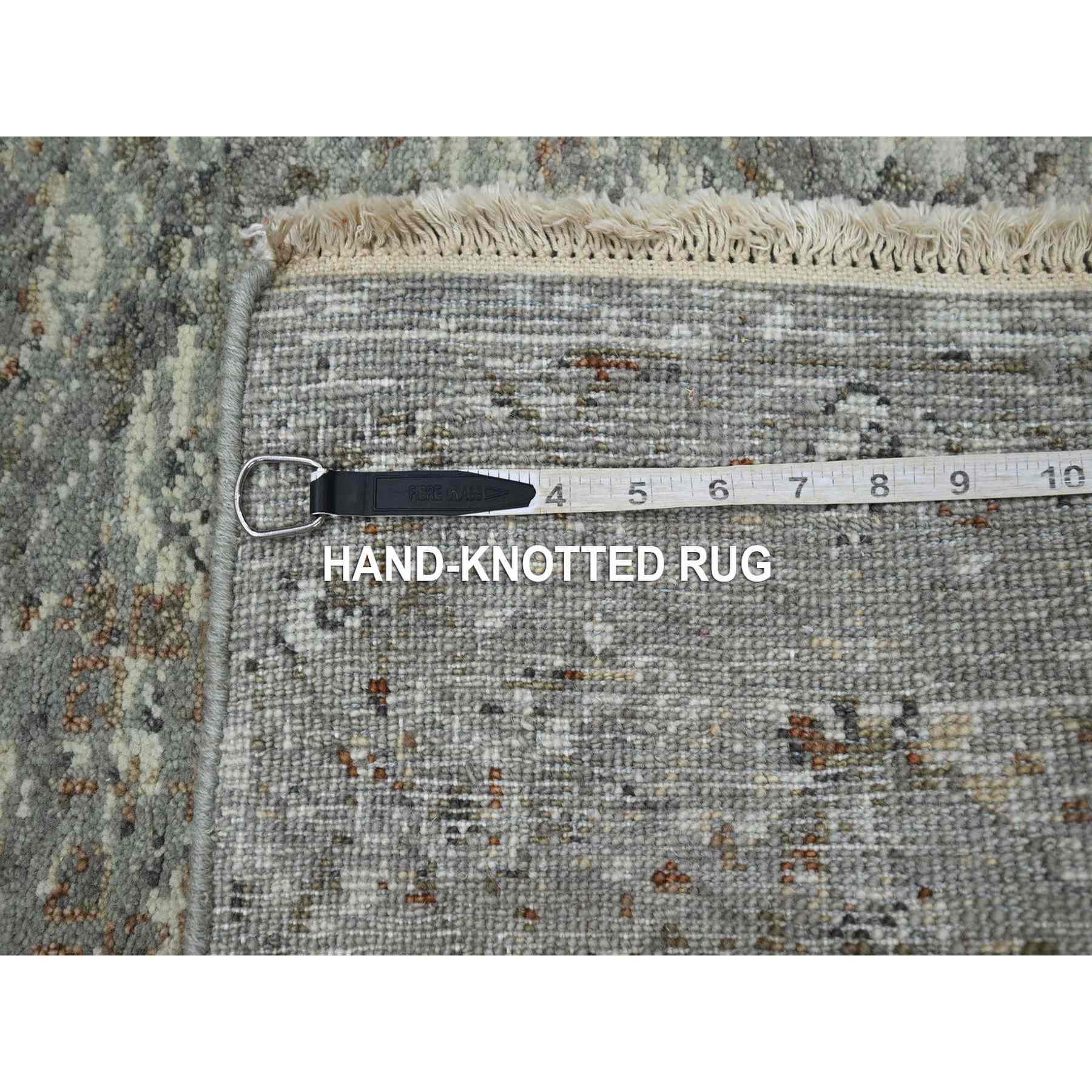 Oushak-And-Peshawar-Hand-Knotted-Rug-378775