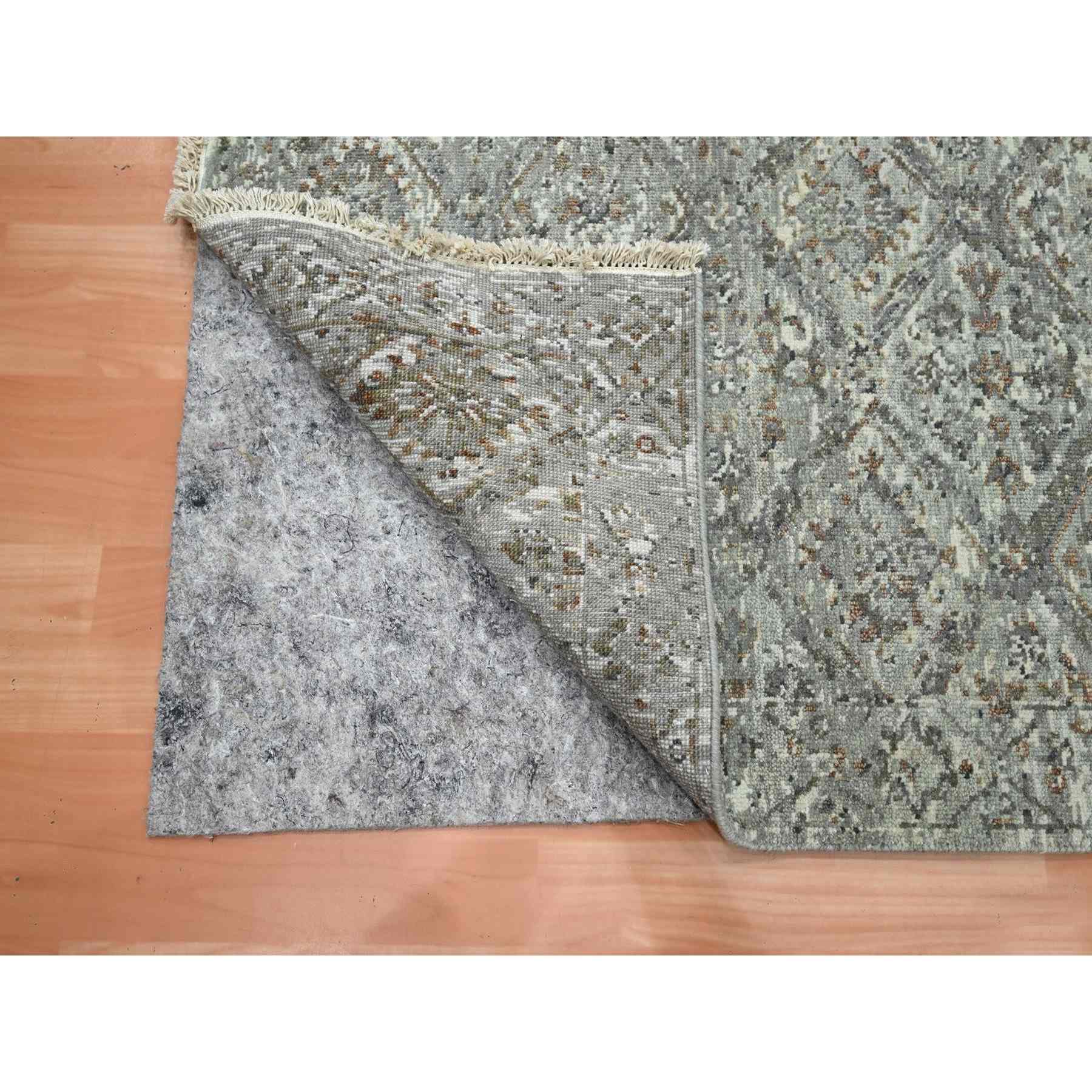Oushak-And-Peshawar-Hand-Knotted-Rug-378780