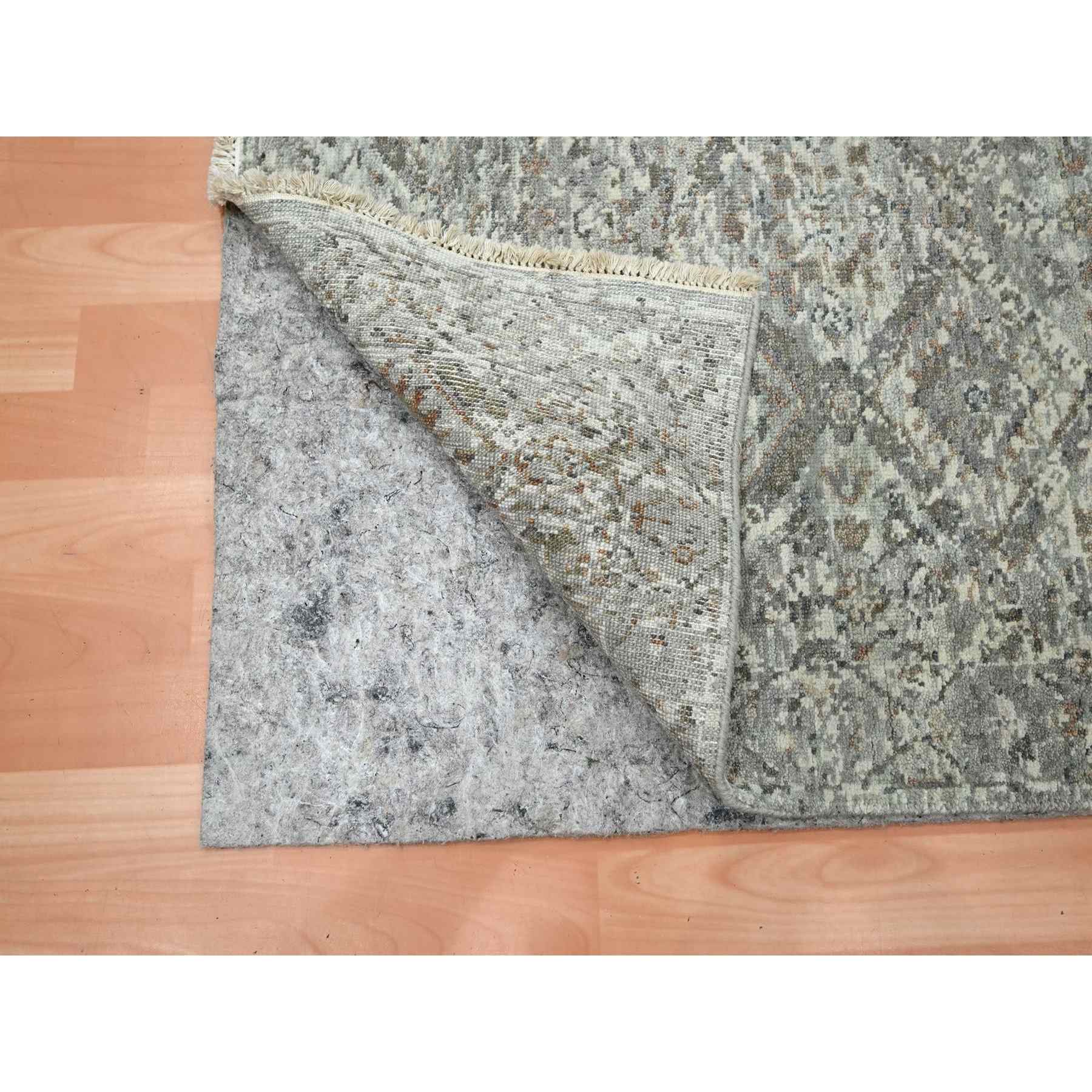 Oushak-And-Peshawar-Hand-Knotted-Rug-378790