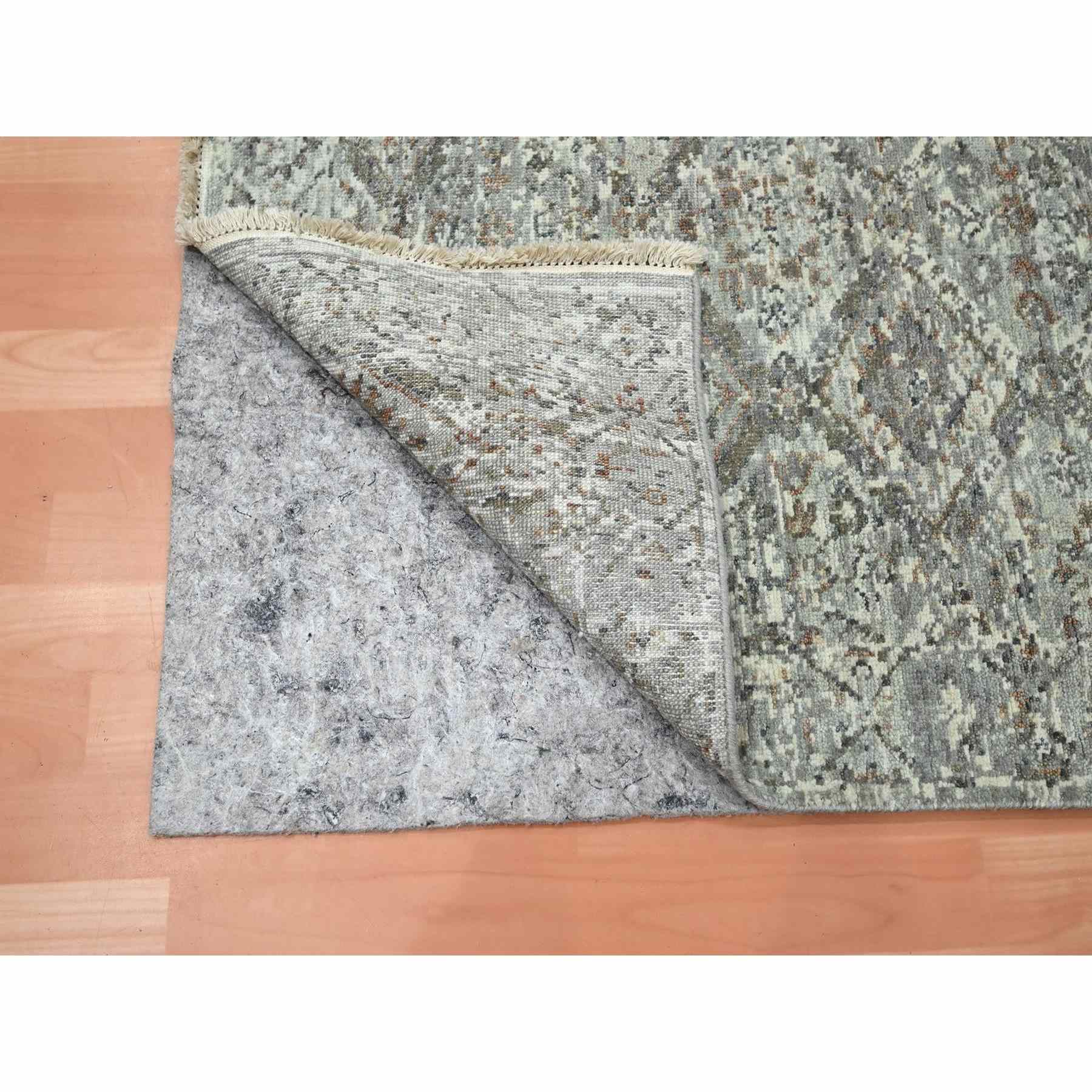 Oushak-And-Peshawar-Hand-Knotted-Rug-378795