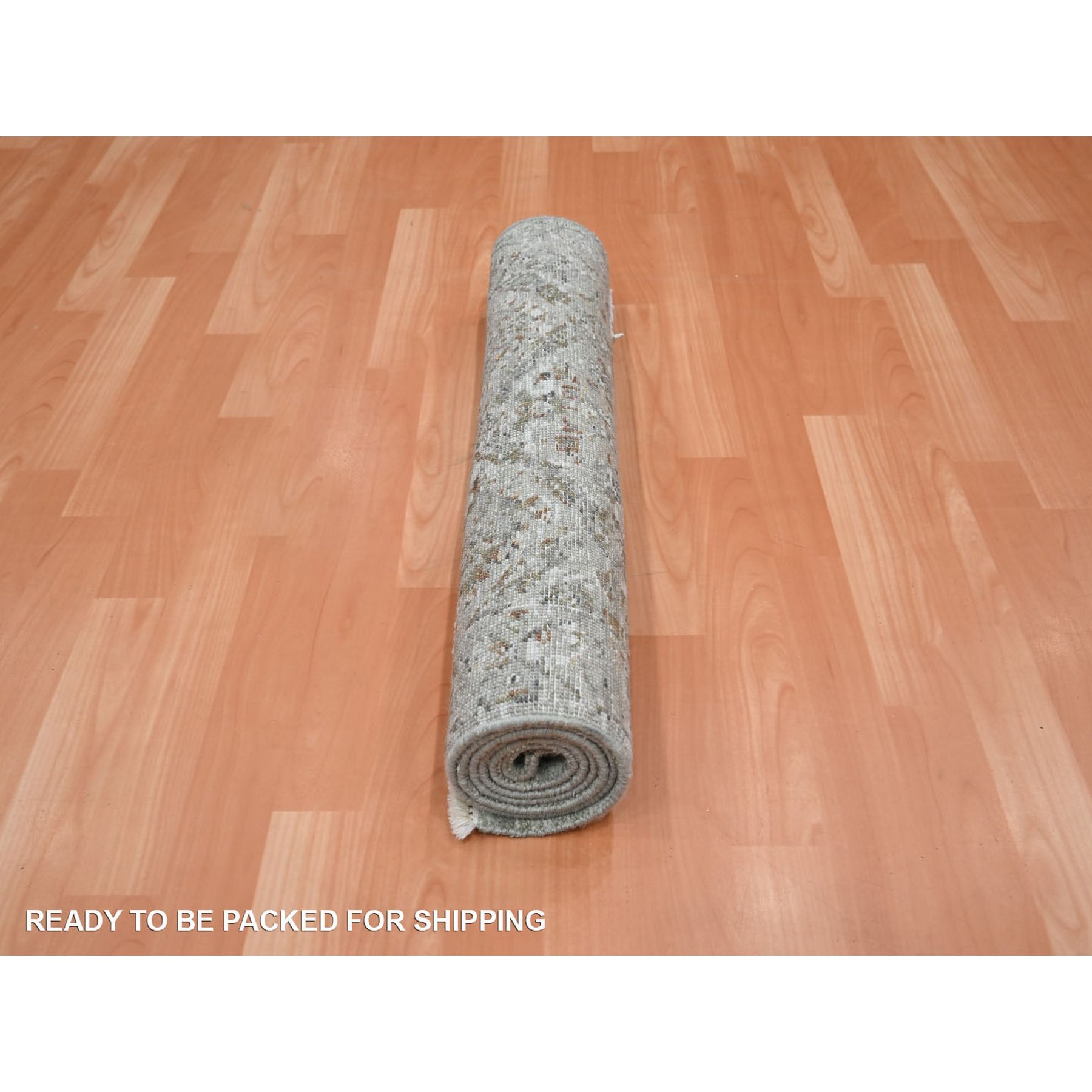 Oushak-And-Peshawar-Hand-Knotted-Rug-378800