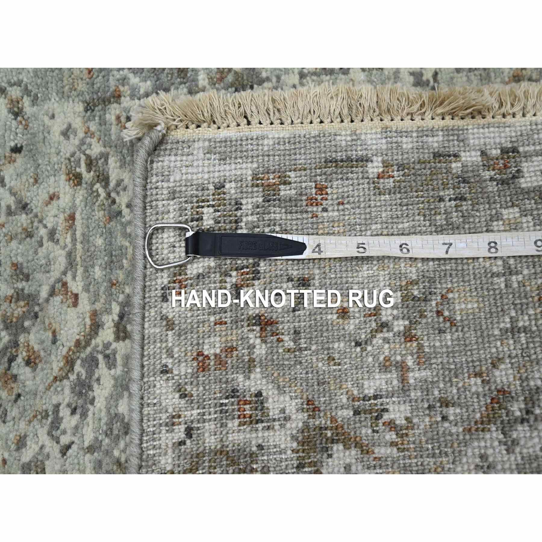 Oushak-And-Peshawar-Hand-Knotted-Rug-378810