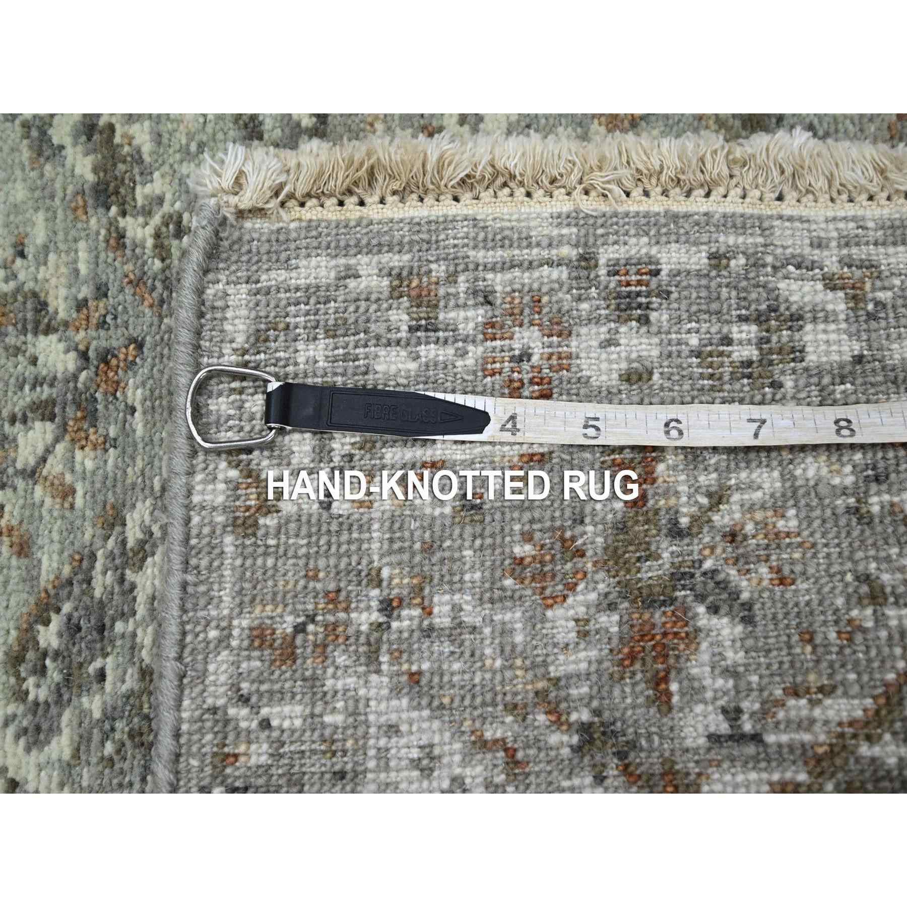 Oushak-And-Peshawar-Hand-Knotted-Rug-378820
