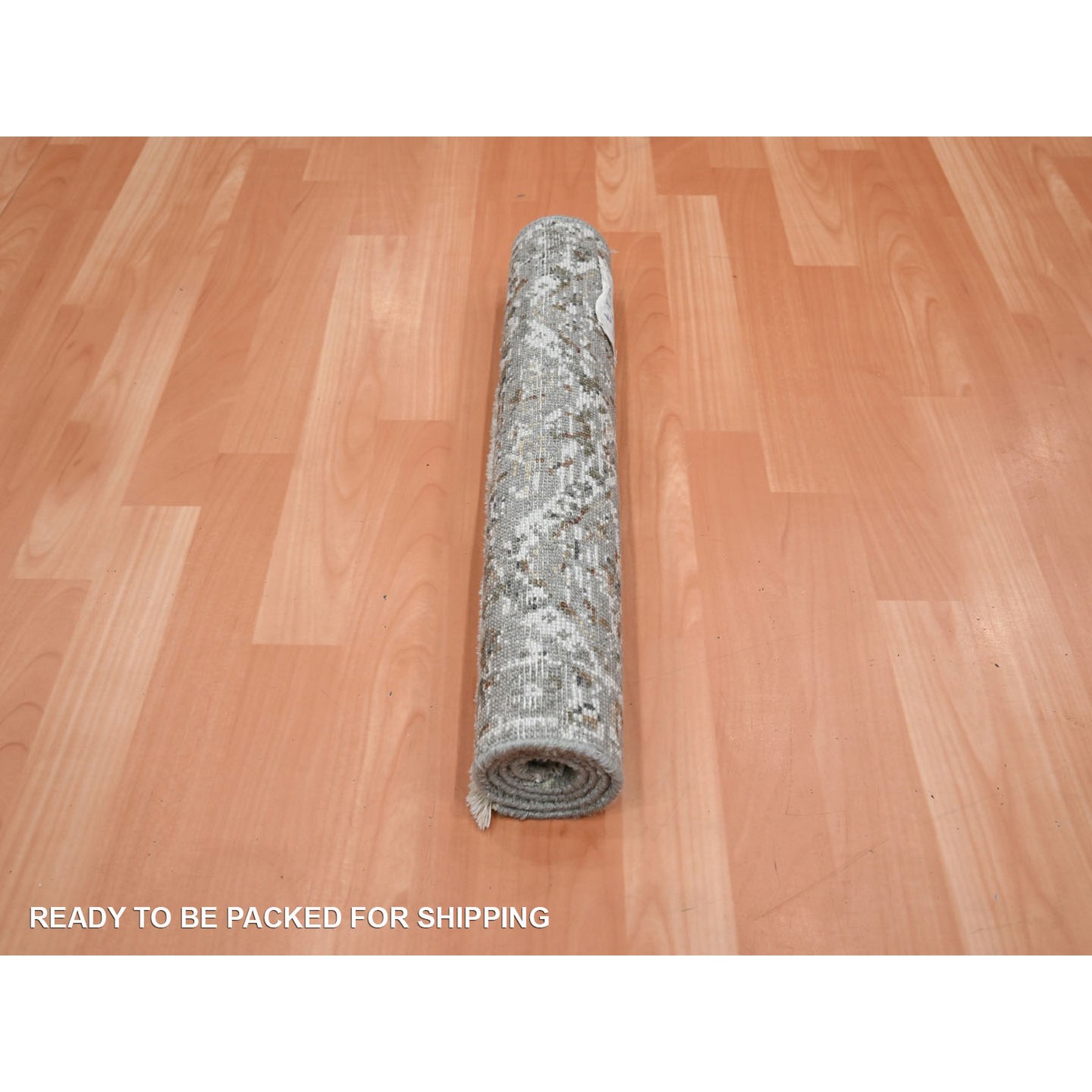Oushak-And-Peshawar-Hand-Knotted-Rug-378820