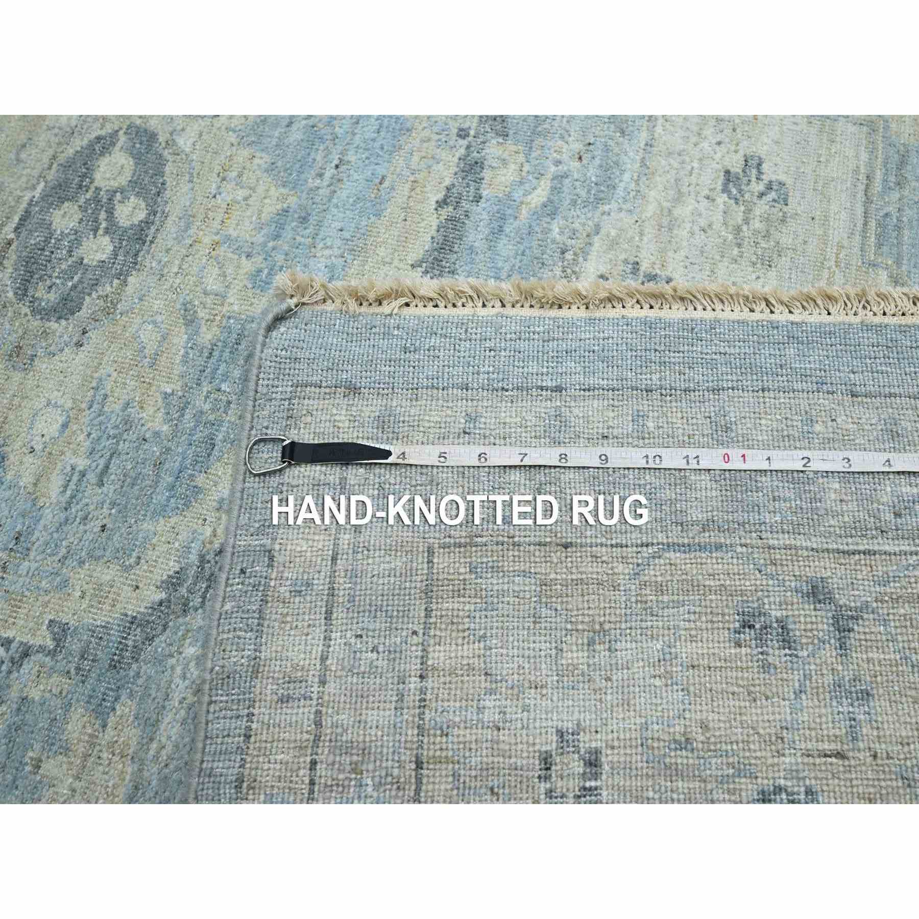 Oushak-And-Peshawar-Hand-Knotted-Rug-378825