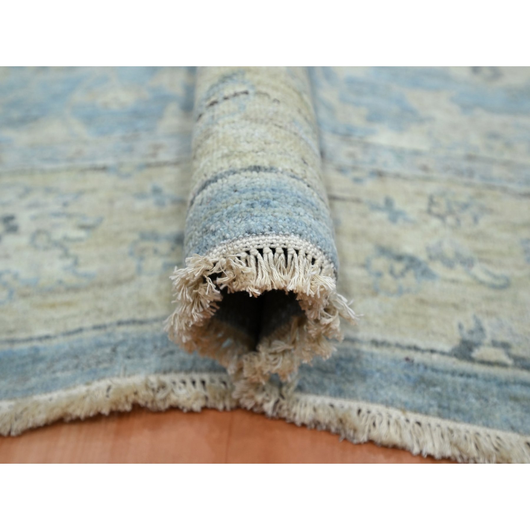 Oushak-And-Peshawar-Hand-Knotted-Rug-378840