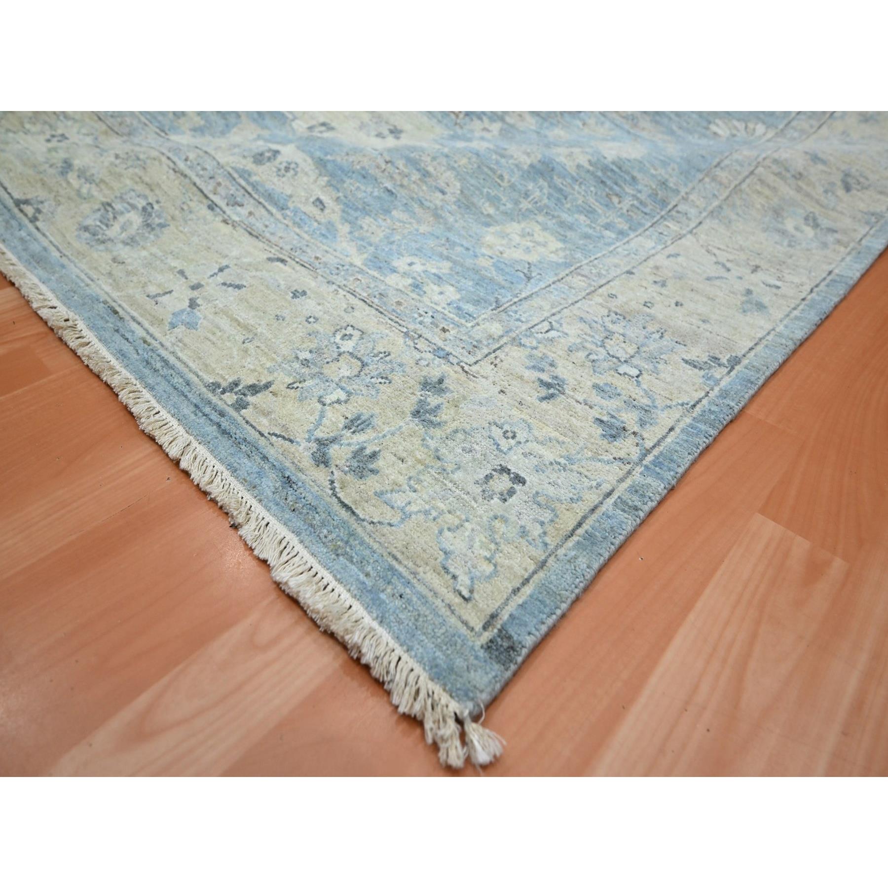 Oushak-And-Peshawar-Hand-Knotted-Rug-378840