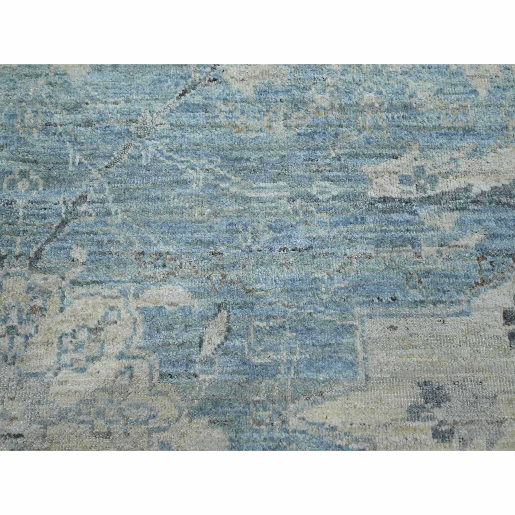 Oushak-And-Peshawar-Hand-Knotted-Rug-378840
