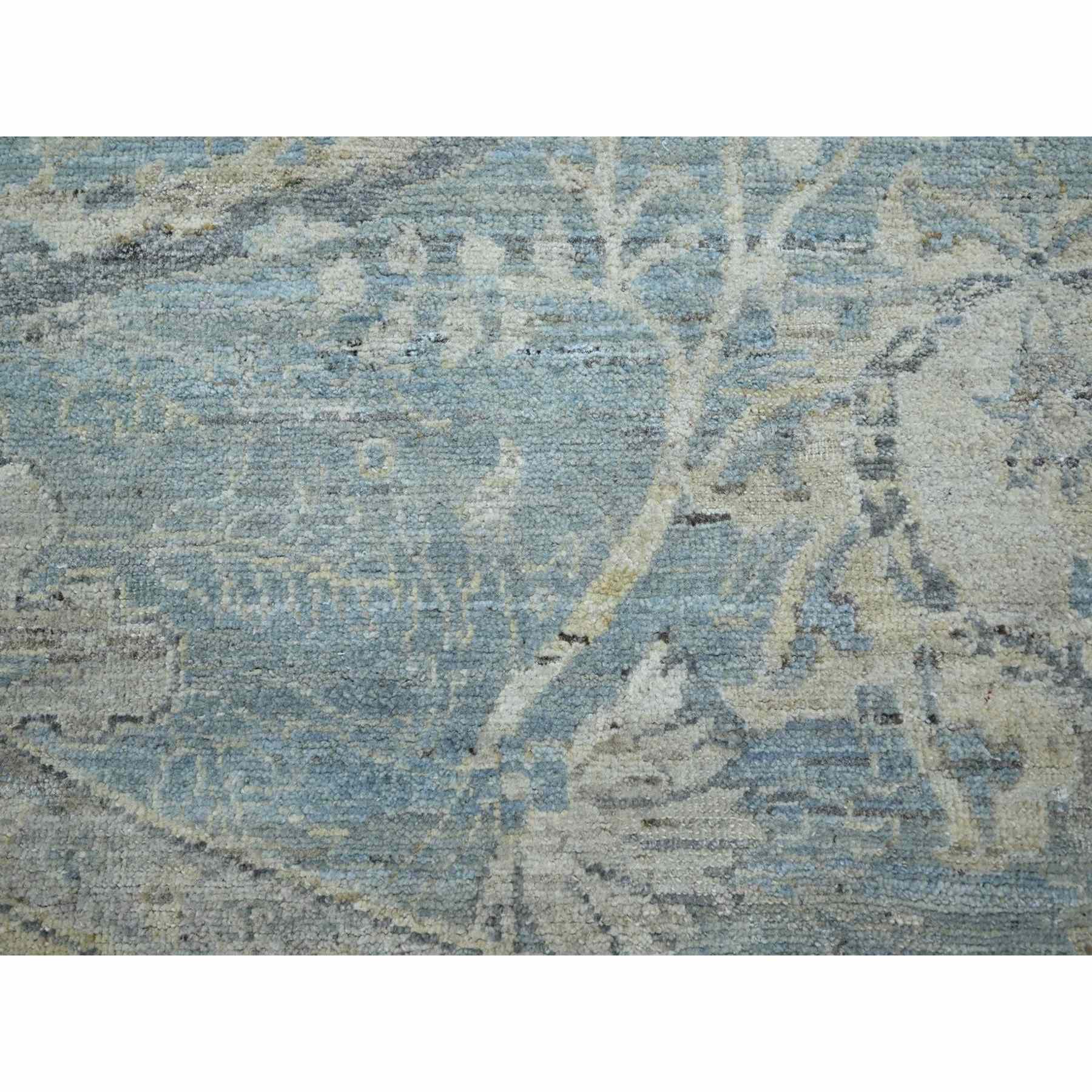 Oushak-And-Peshawar-Hand-Knotted-Rug-378855