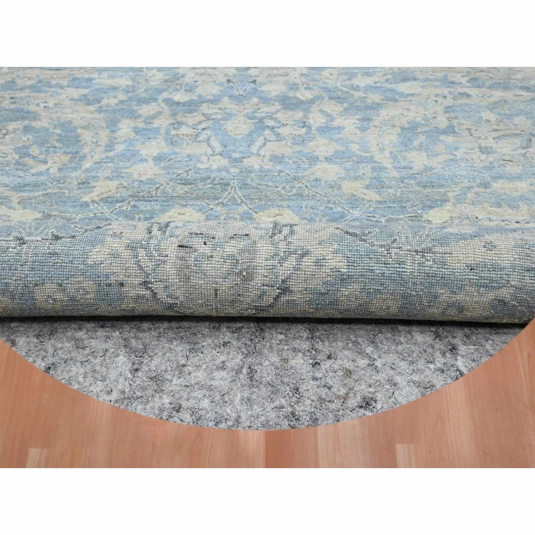 Oushak-And-Peshawar-Hand-Knotted-Rug-378860