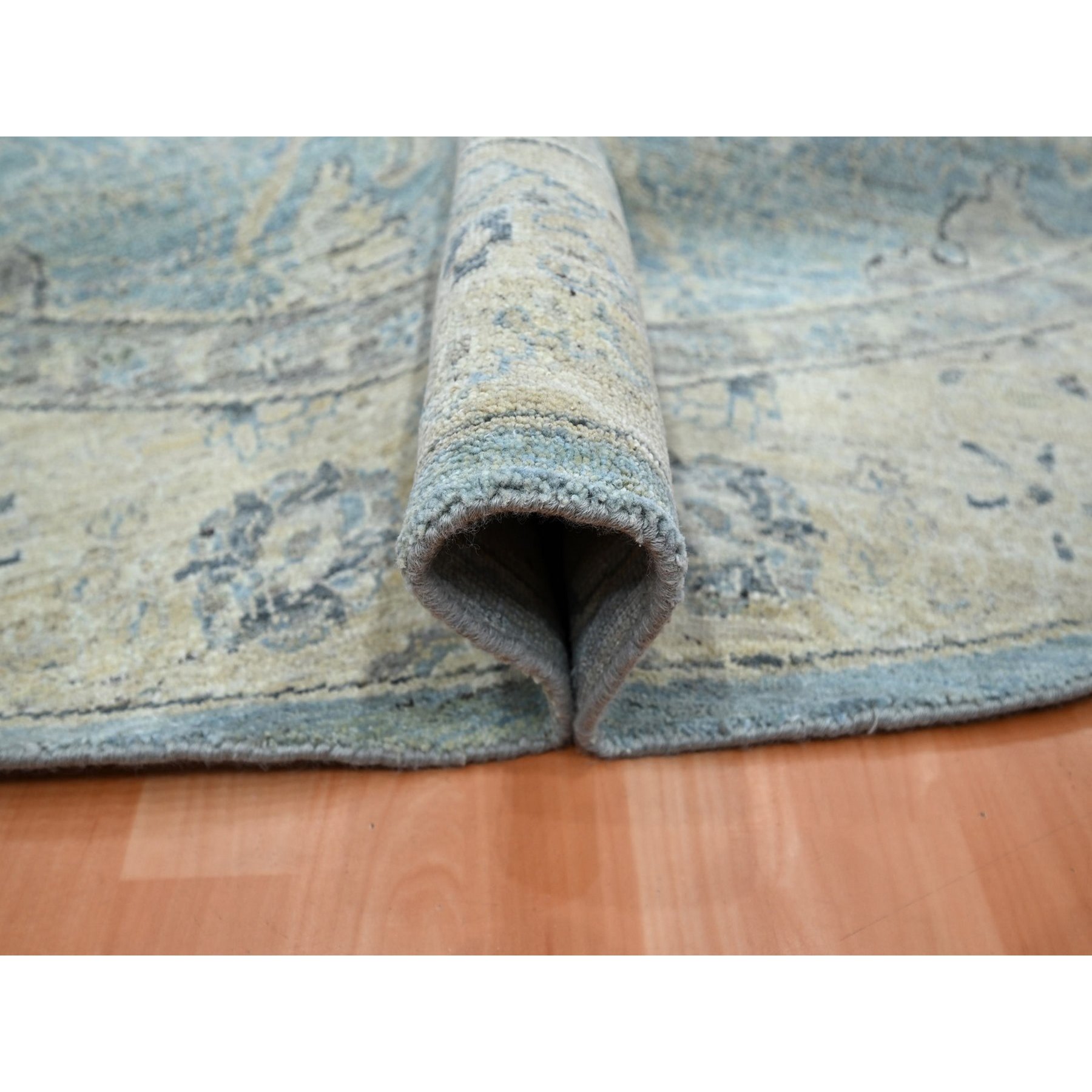 Oushak-And-Peshawar-Hand-Knotted-Rug-378860