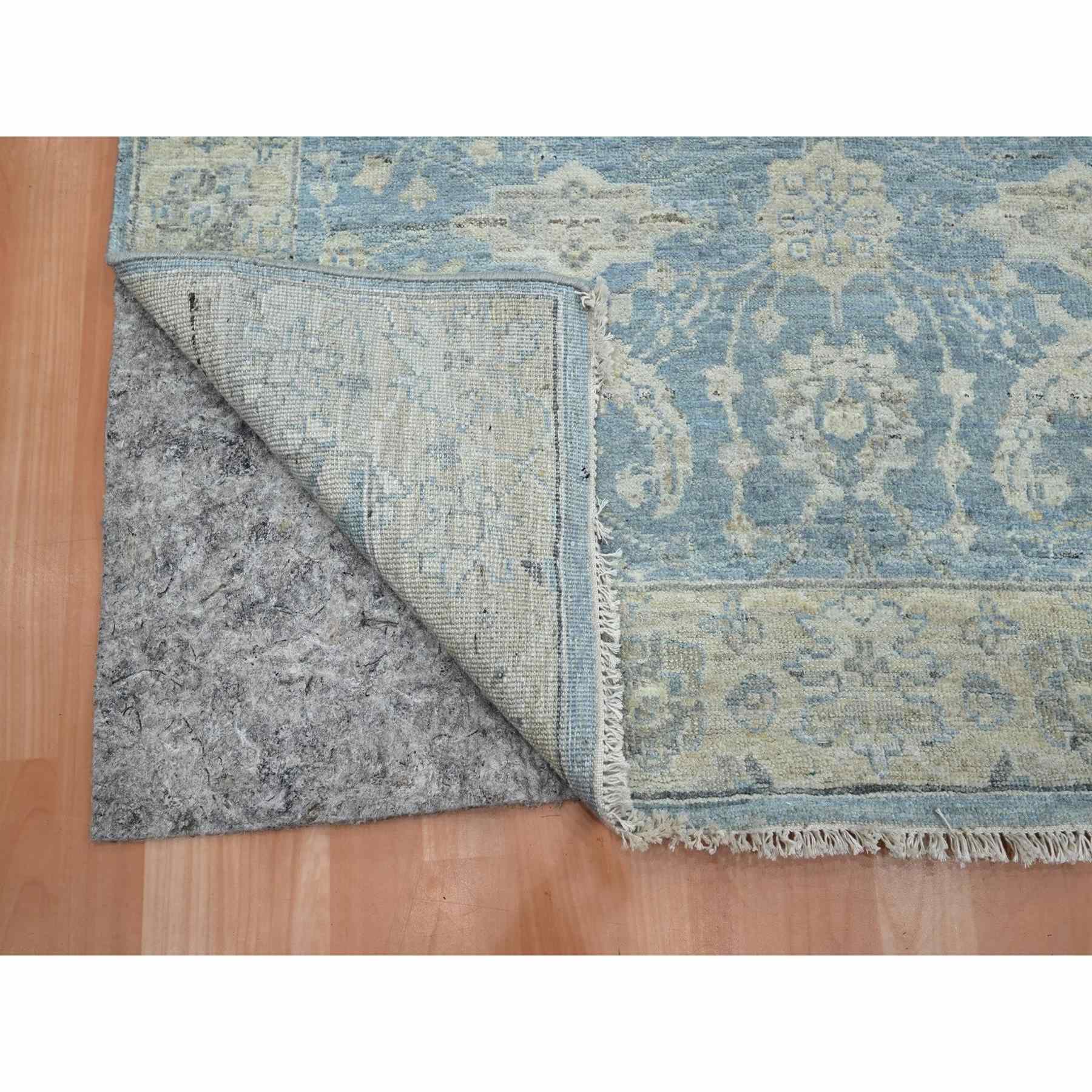 Oushak-And-Peshawar-Hand-Knotted-Rug-378885