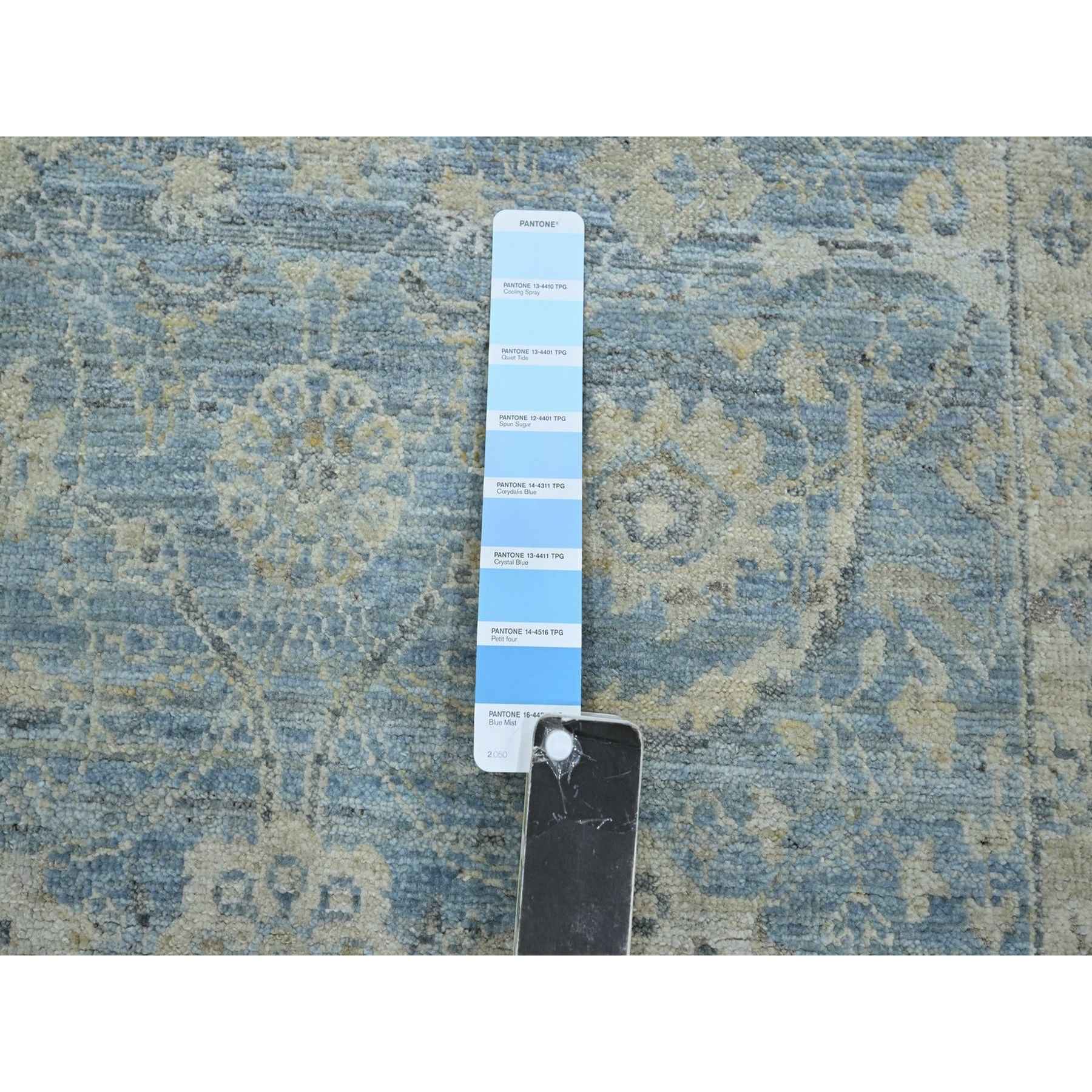 Oushak-And-Peshawar-Hand-Knotted-Rug-378890