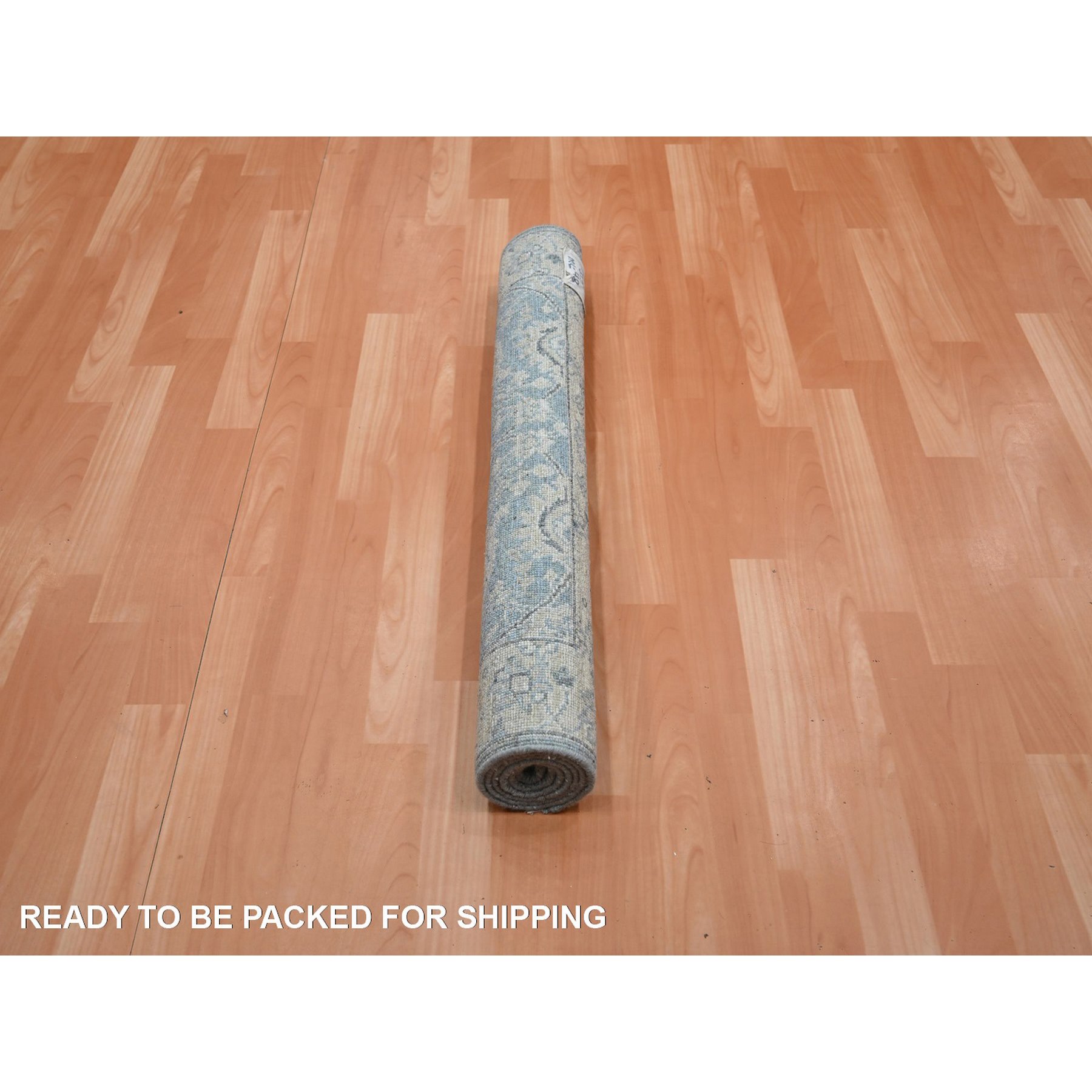 Oushak-And-Peshawar-Hand-Knotted-Rug-378890