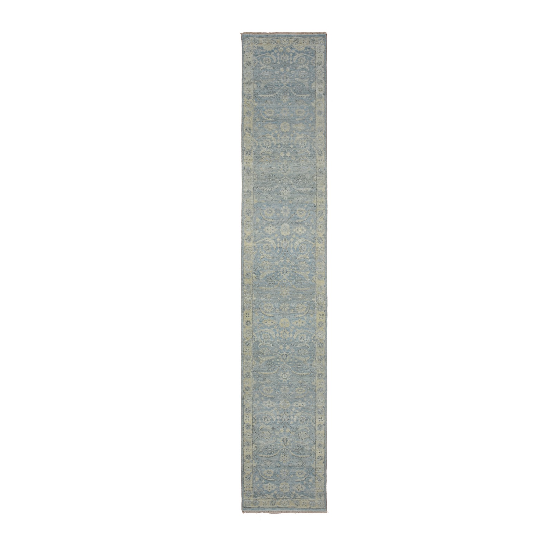 Oushak-And-Peshawar-Hand-Knotted-Rug-378905