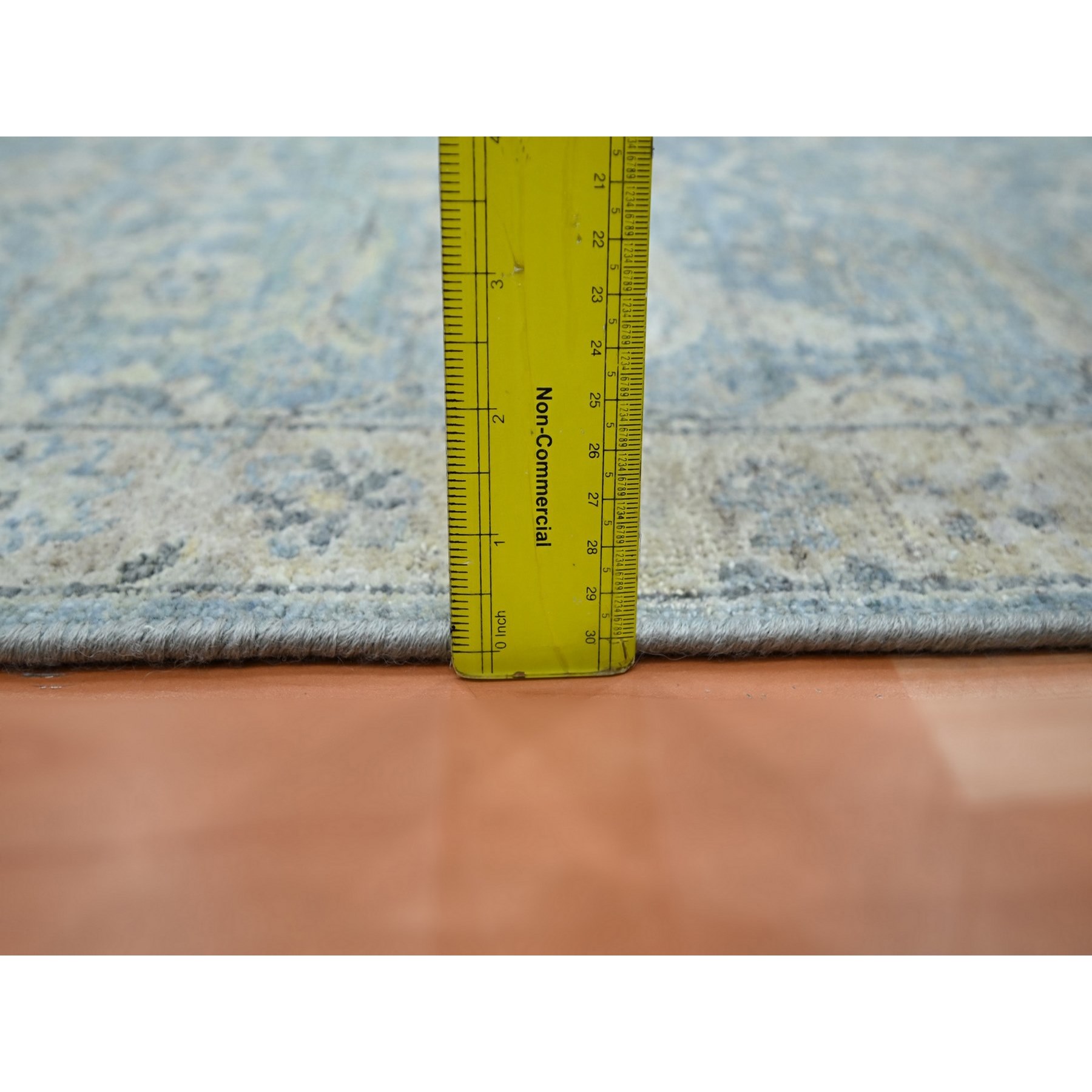 Oushak-And-Peshawar-Hand-Knotted-Rug-378925