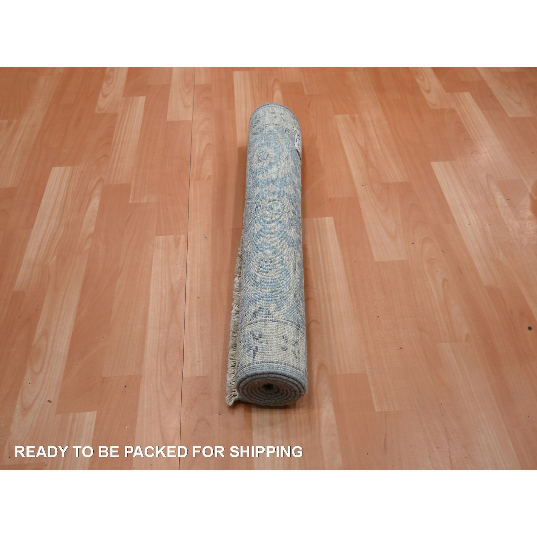 Oushak-And-Peshawar-Hand-Knotted-Rug-378935