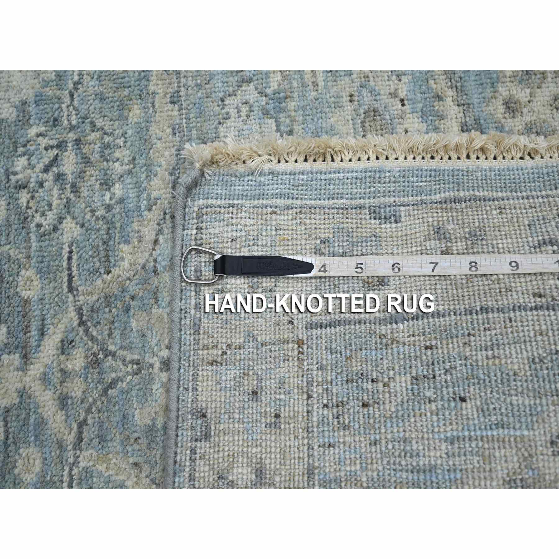 Oushak-And-Peshawar-Hand-Knotted-Rug-378935