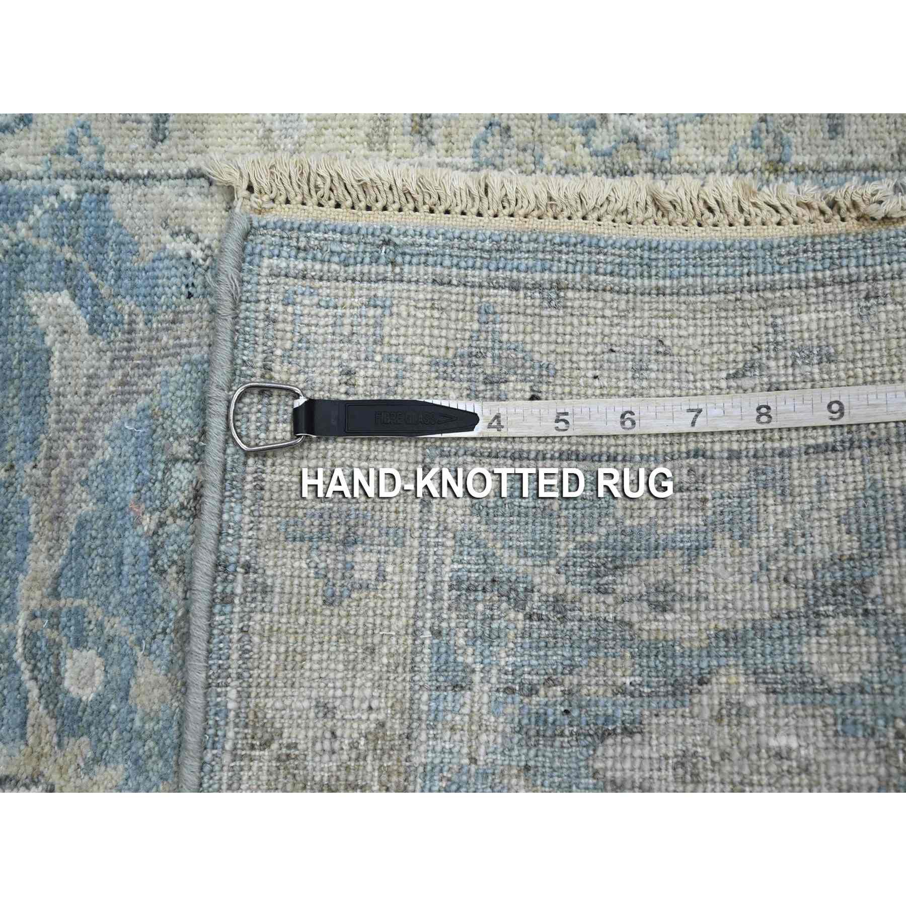 Oushak-And-Peshawar-Hand-Knotted-Rug-378940