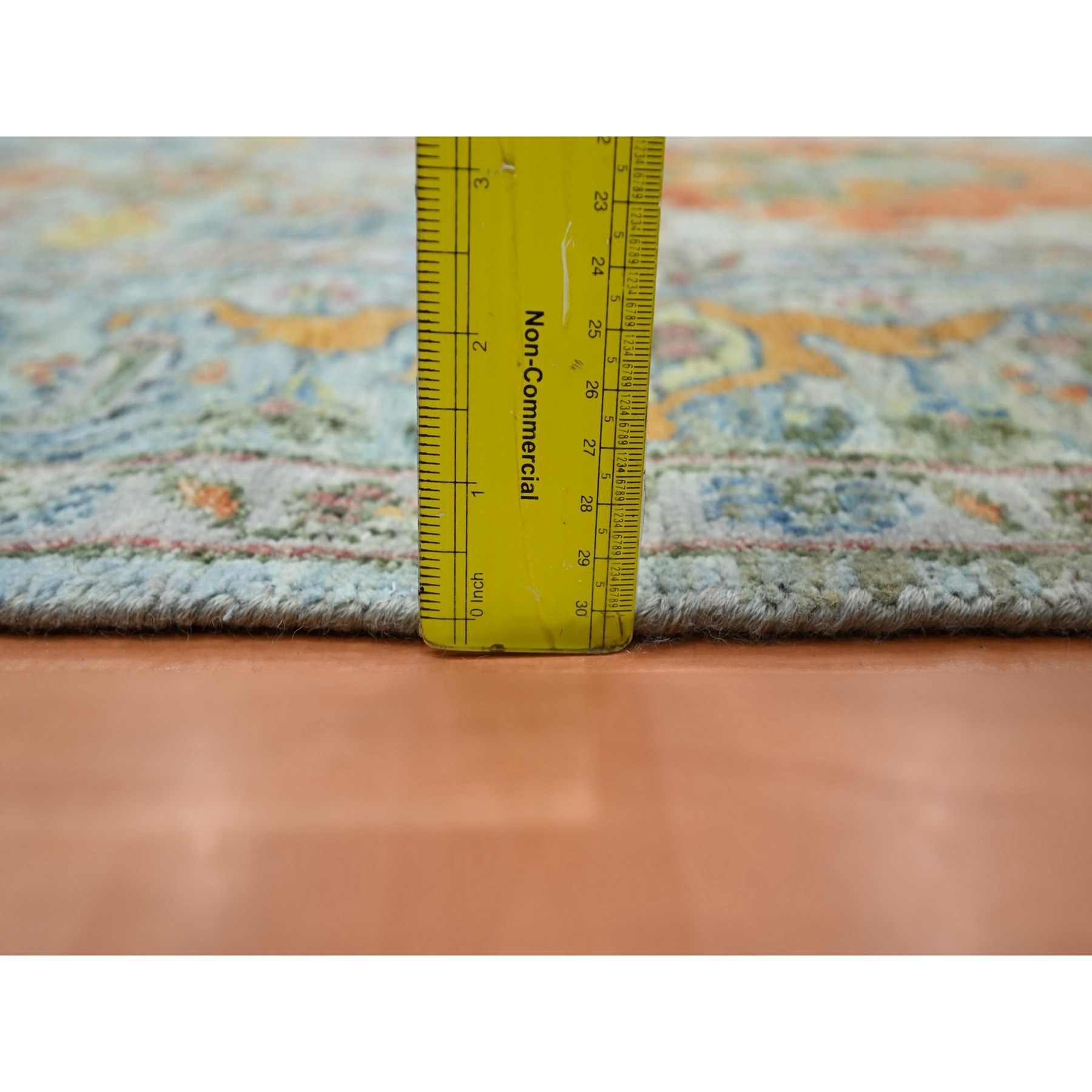 Oushak-And-Peshawar-Hand-Knotted-Rug-378965