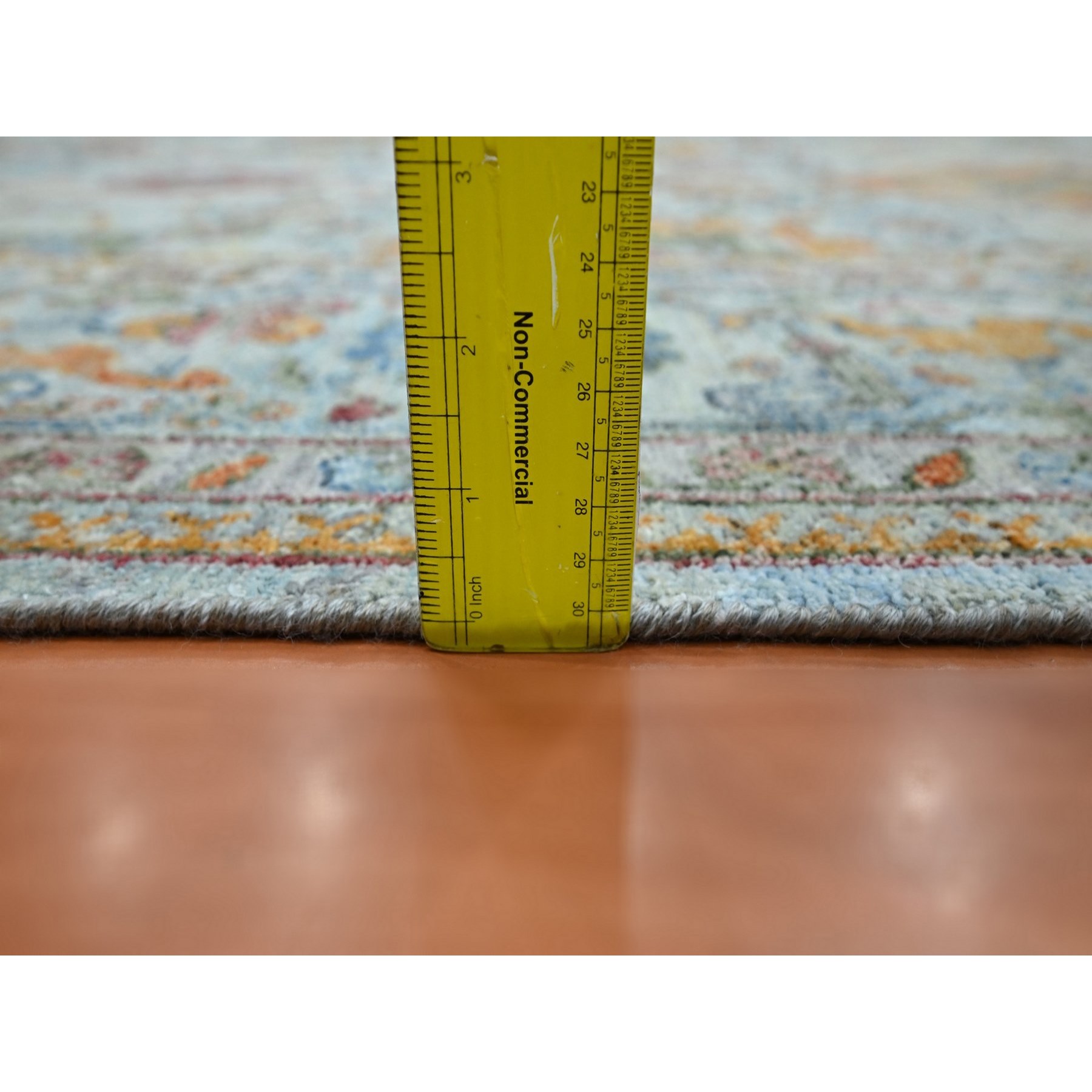 Oushak-And-Peshawar-Hand-Knotted-Rug-378975