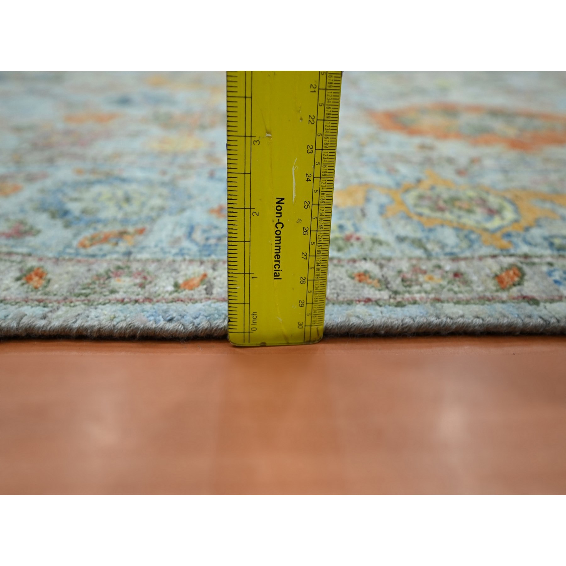 Oushak-And-Peshawar-Hand-Knotted-Rug-378980