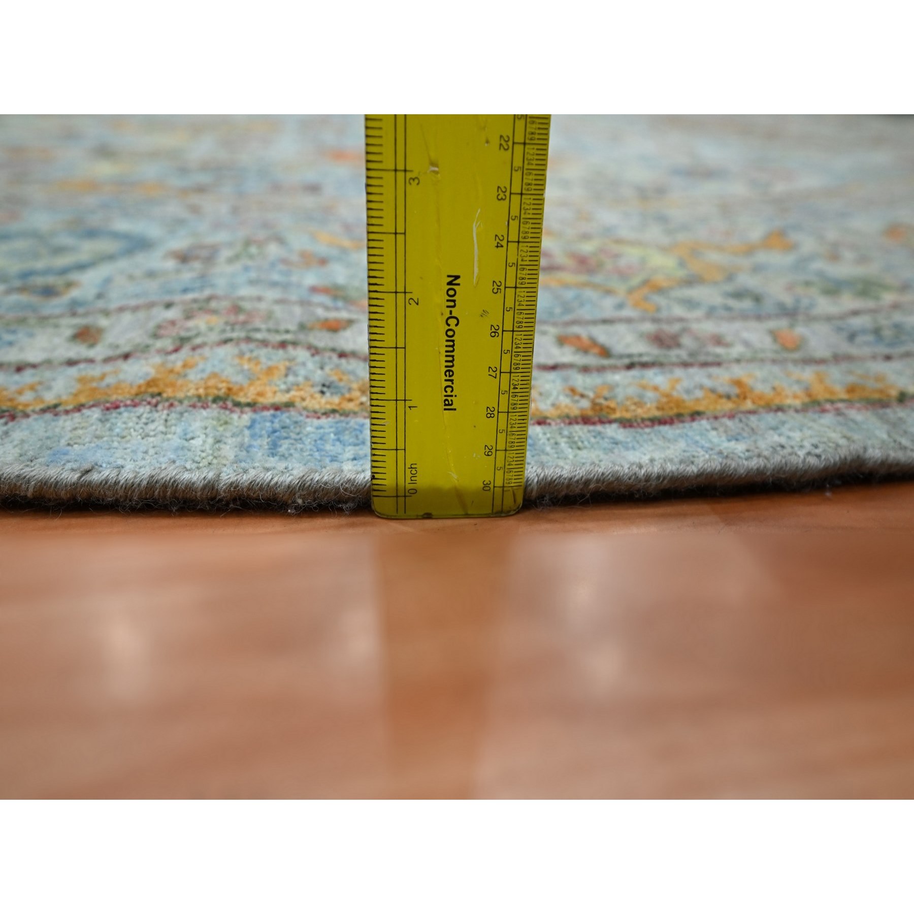 Oushak-And-Peshawar-Hand-Knotted-Rug-378995