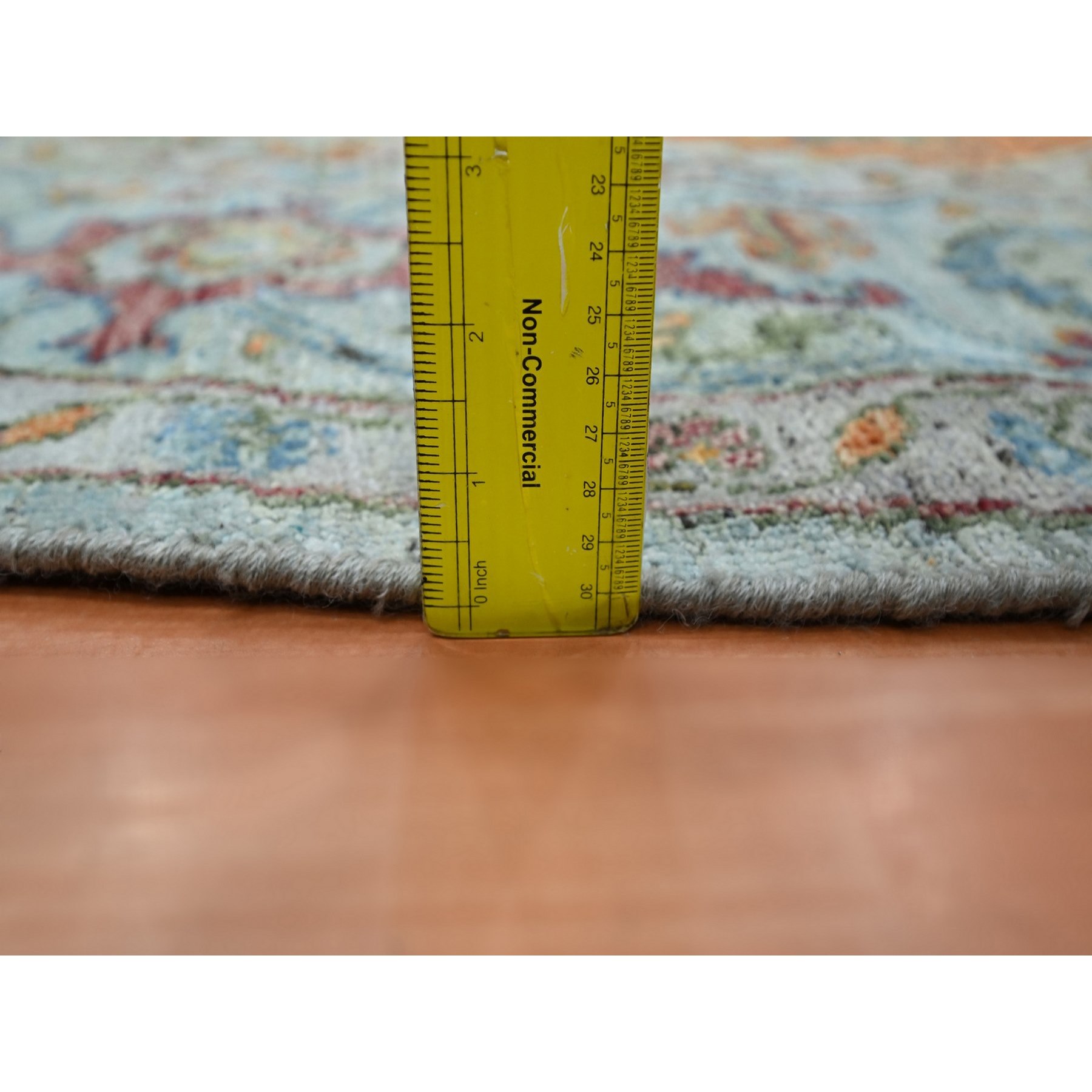 Oushak-And-Peshawar-Hand-Knotted-Rug-379000