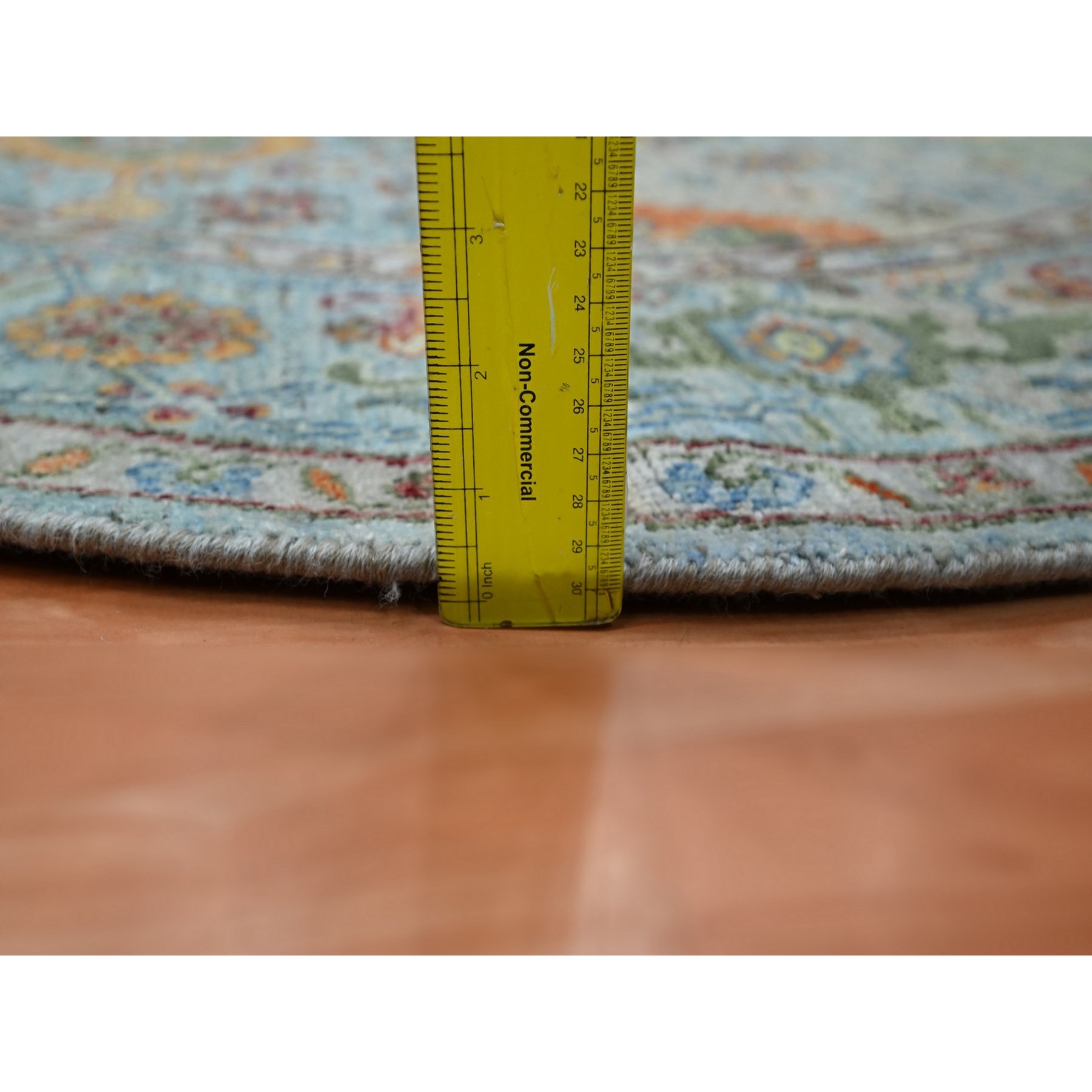 Oushak-And-Peshawar-Hand-Knotted-Rug-379005