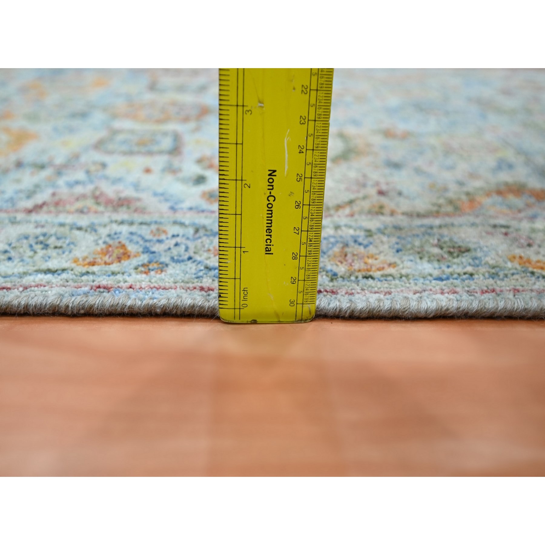 Oushak-And-Peshawar-Hand-Knotted-Rug-379045