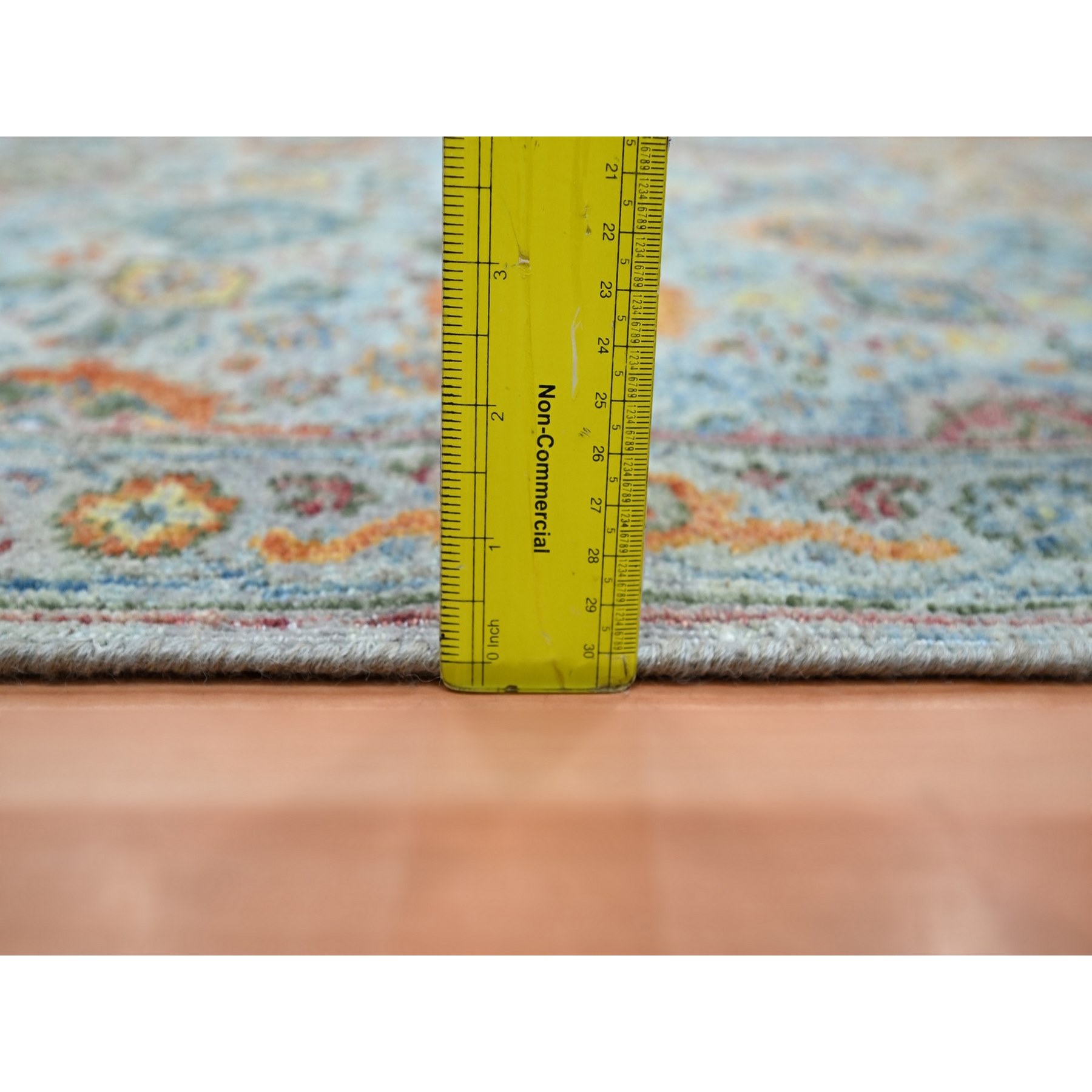 Oushak-And-Peshawar-Hand-Knotted-Rug-379050