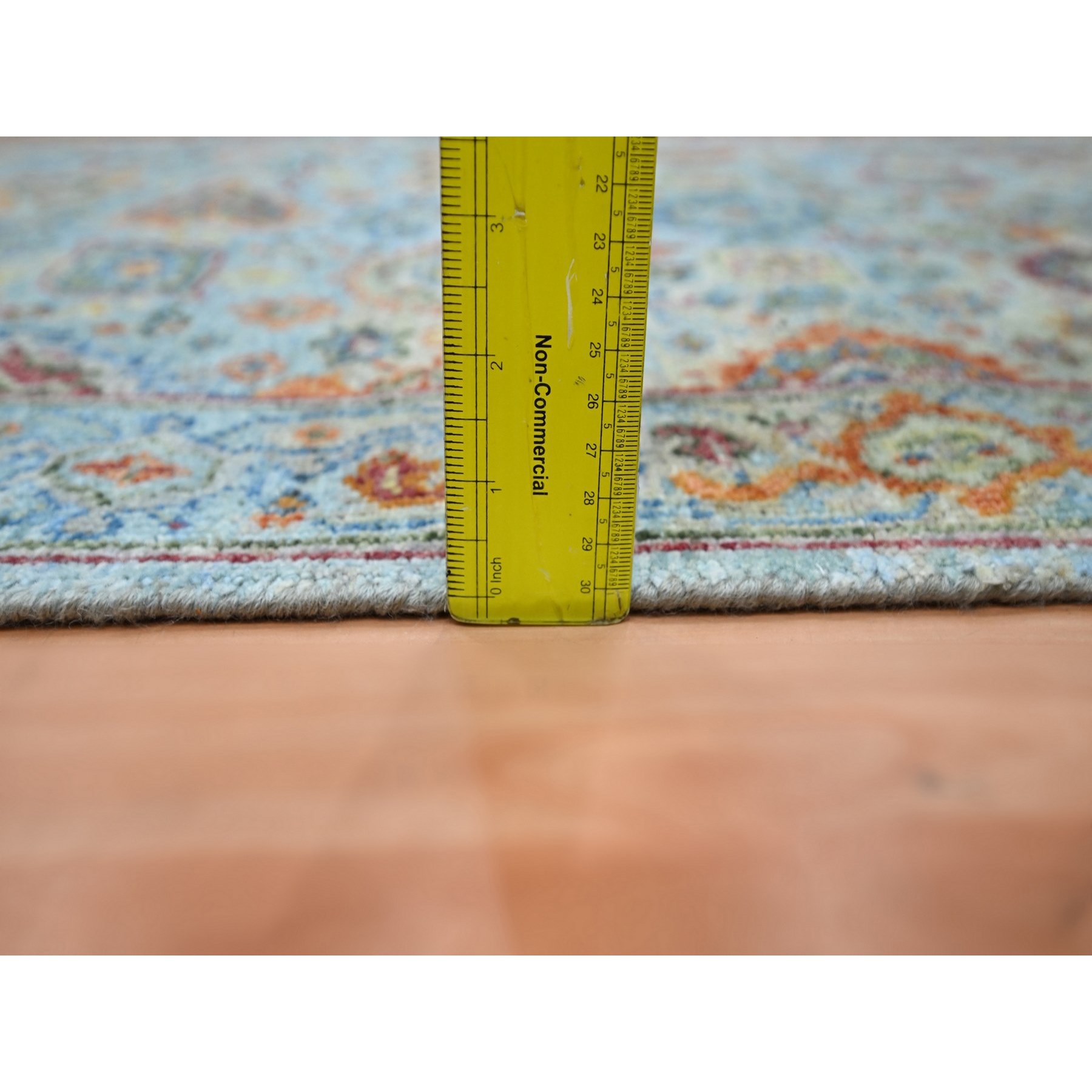 Oushak-And-Peshawar-Hand-Knotted-Rug-379065