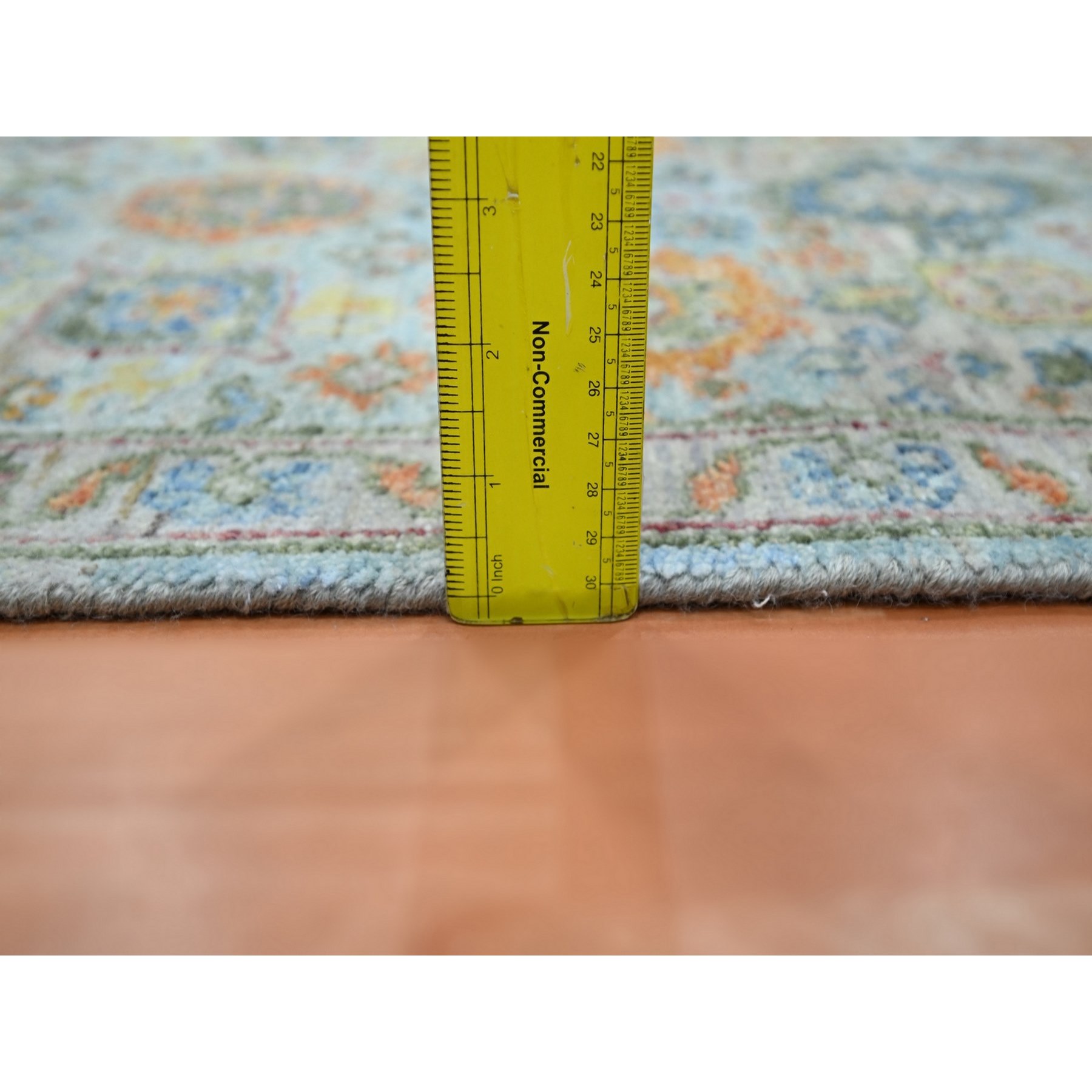 Oushak-And-Peshawar-Hand-Knotted-Rug-379110