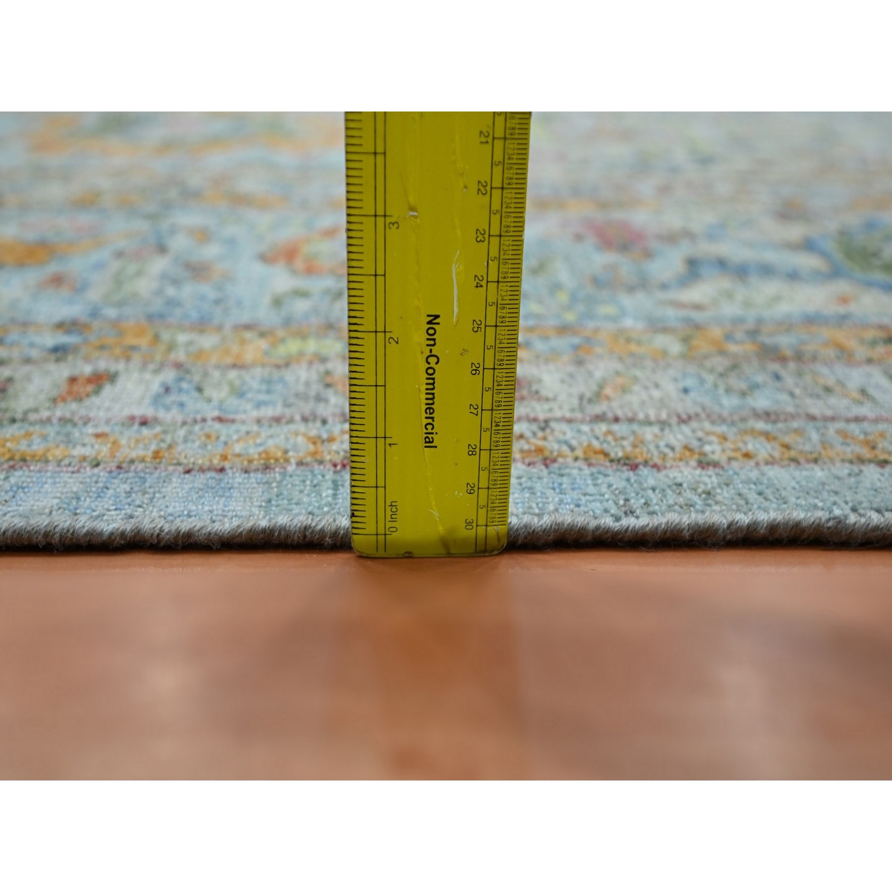 Oushak-And-Peshawar-Hand-Knotted-Rug-379115