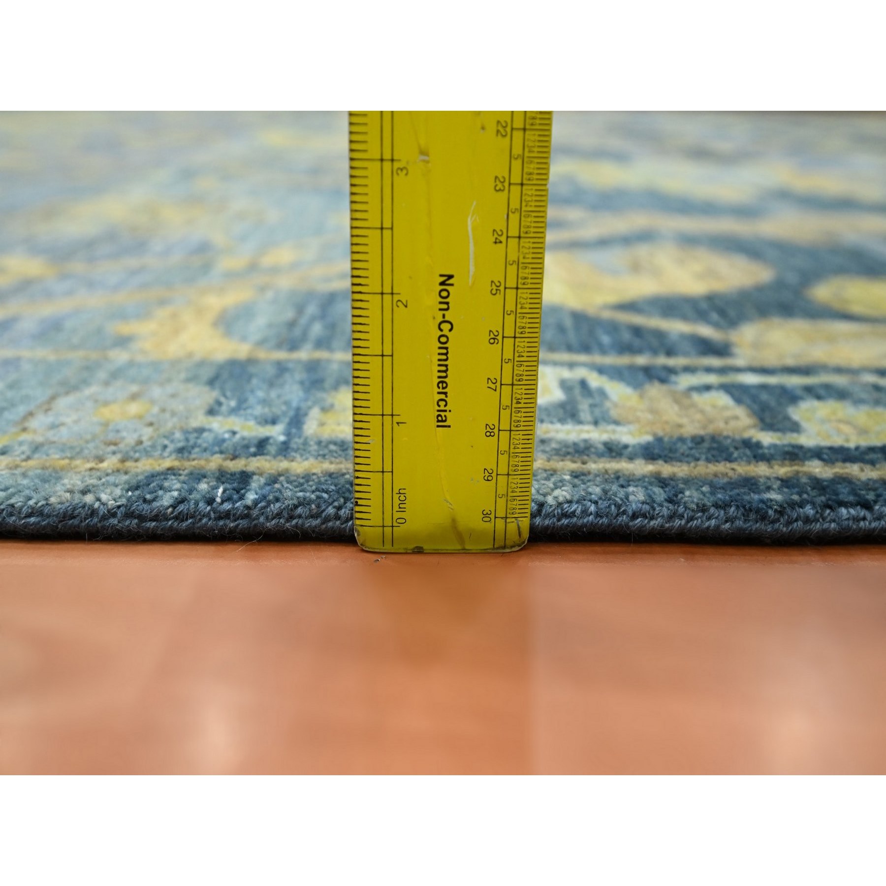 Oushak-And-Peshawar-Hand-Knotted-Rug-379325
