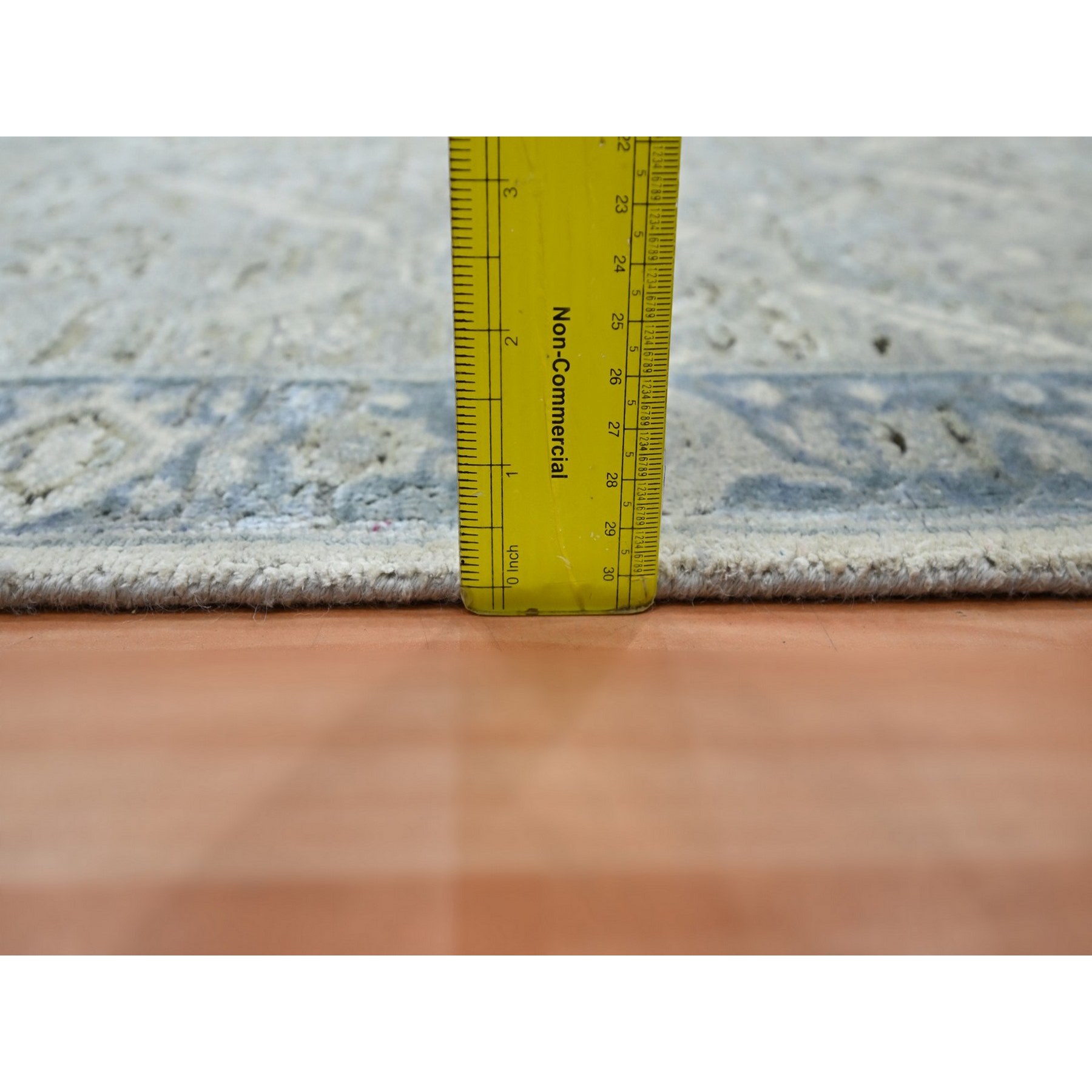 Oushak-And-Peshawar-Hand-Knotted-Rug-379535