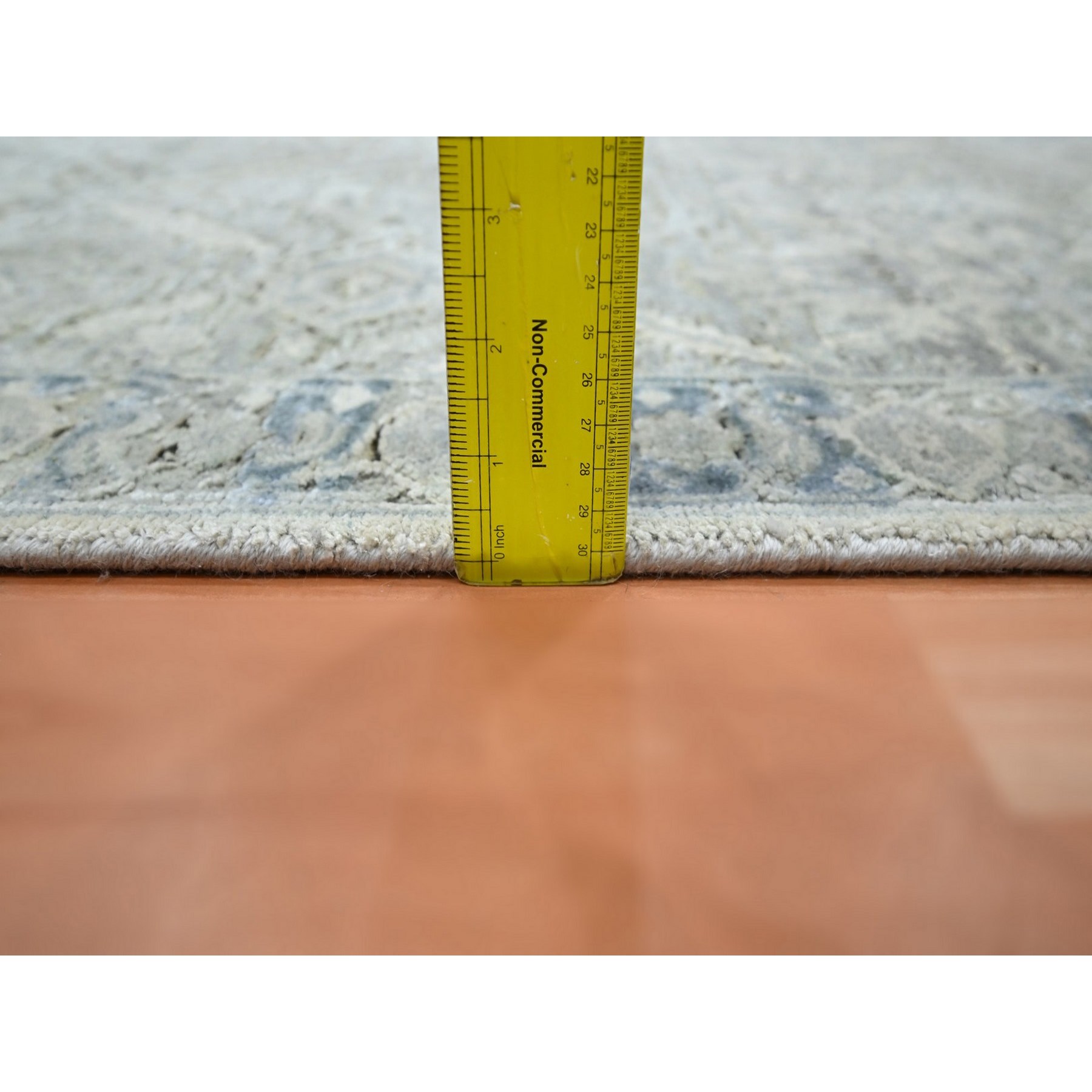 Oushak-And-Peshawar-Hand-Knotted-Rug-379545