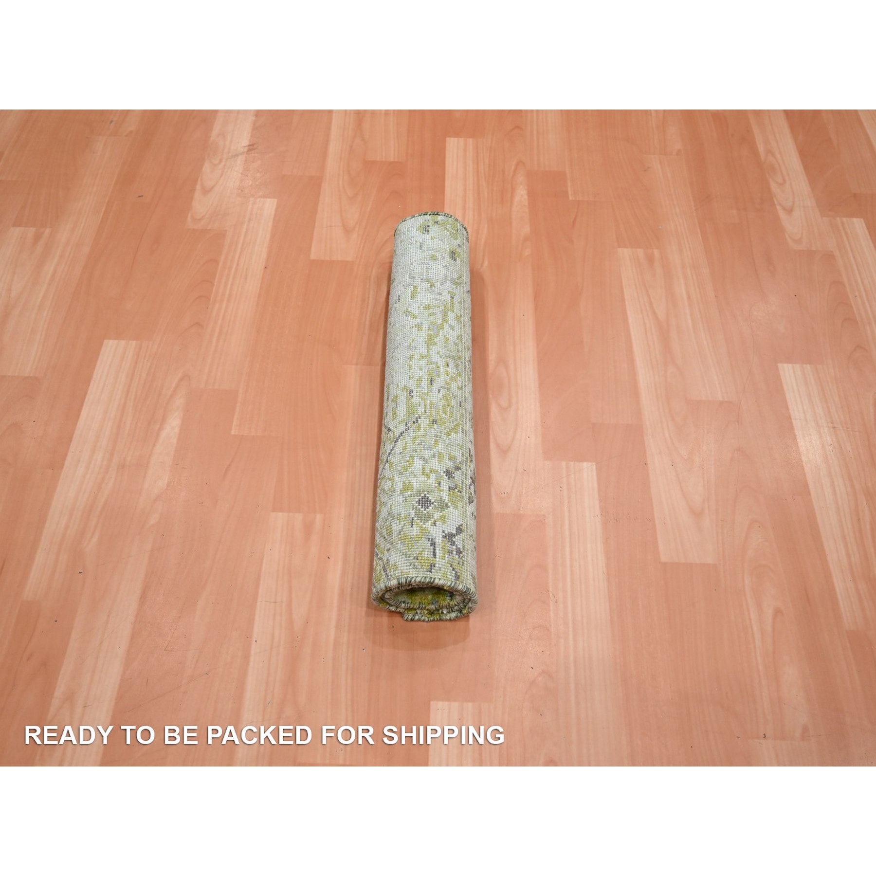 Oushak-And-Peshawar-Hand-Knotted-Rug-379740