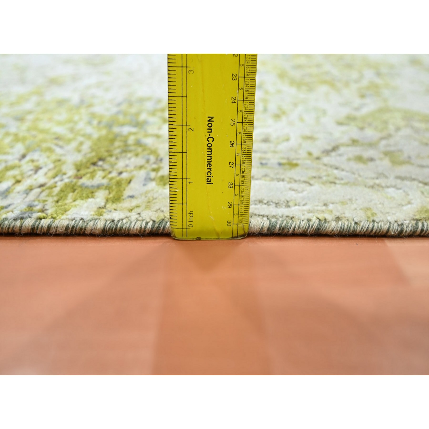 Oushak-And-Peshawar-Hand-Knotted-Rug-379750