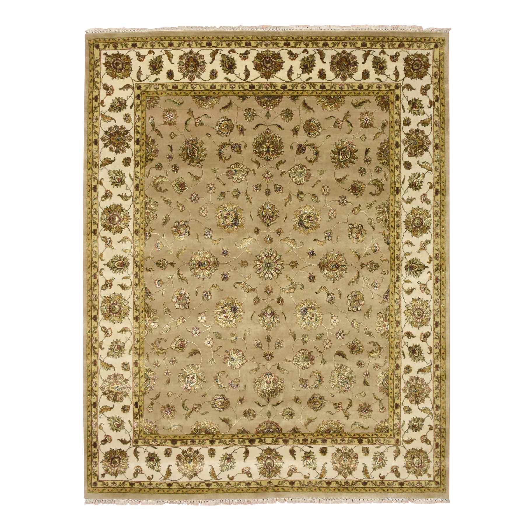 Rajasthan-Hand-Knotted-Rug-377930