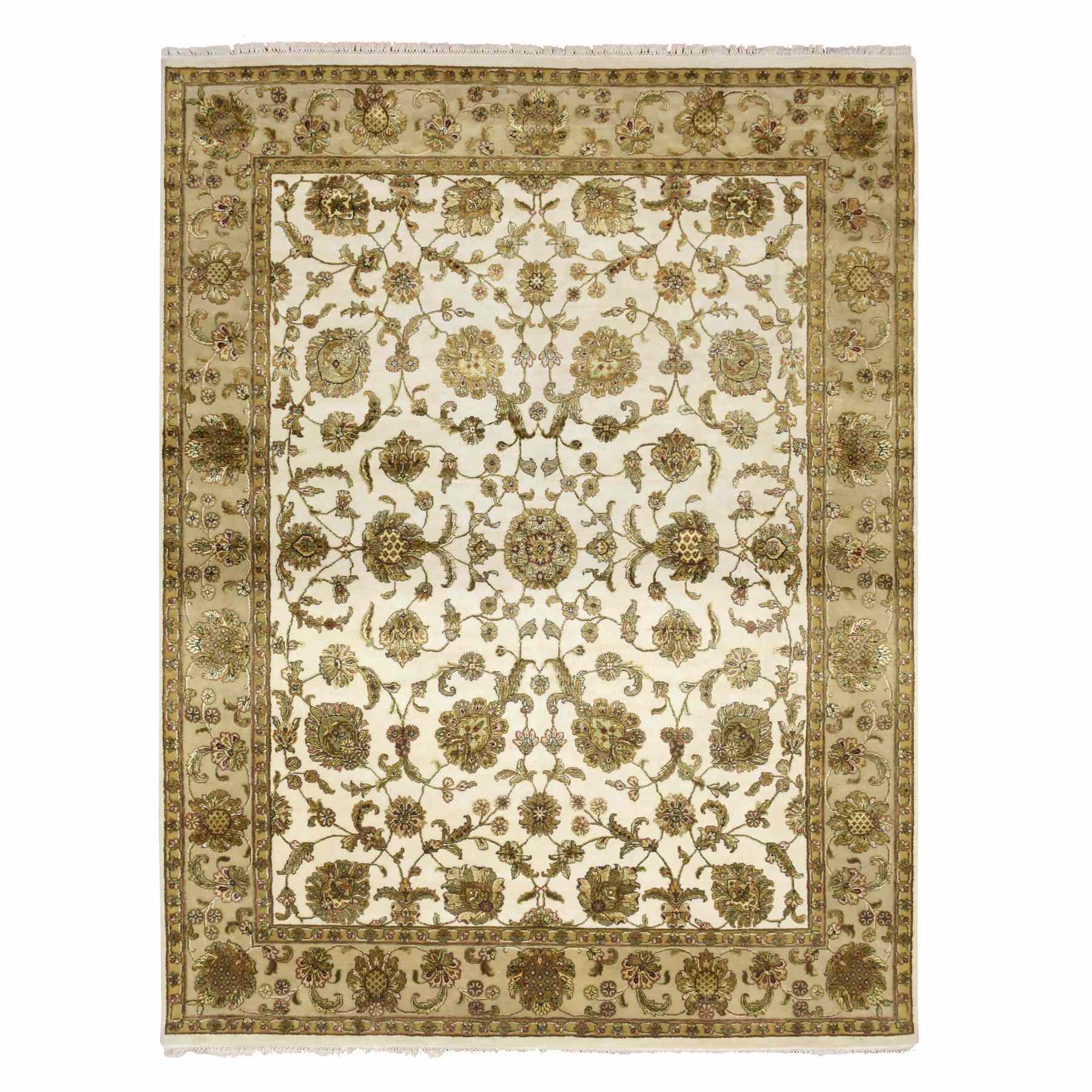 Rajasthan-Hand-Knotted-Rug-377945