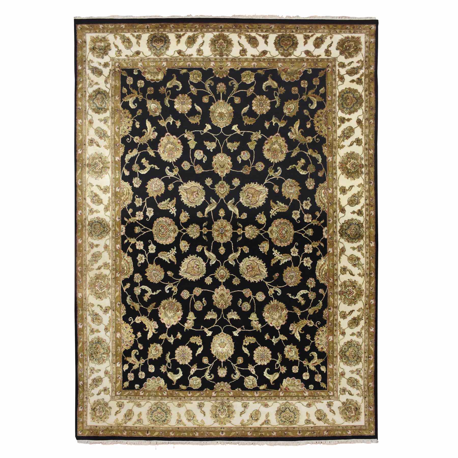 Rajasthan-Hand-Knotted-Rug-377955
