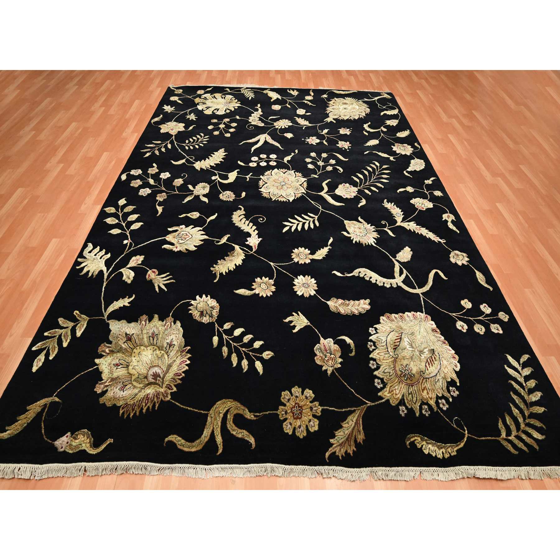 Rajasthan-Hand-Knotted-Rug-377965