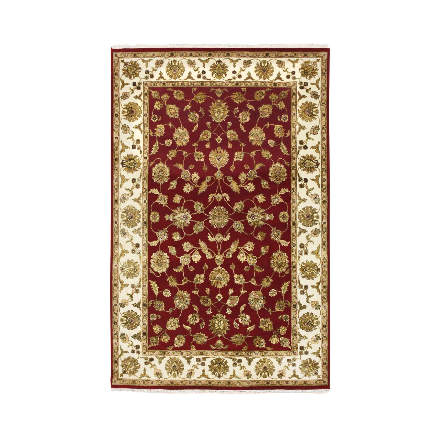 Rajasthan-Hand-Knotted-Rug-377995