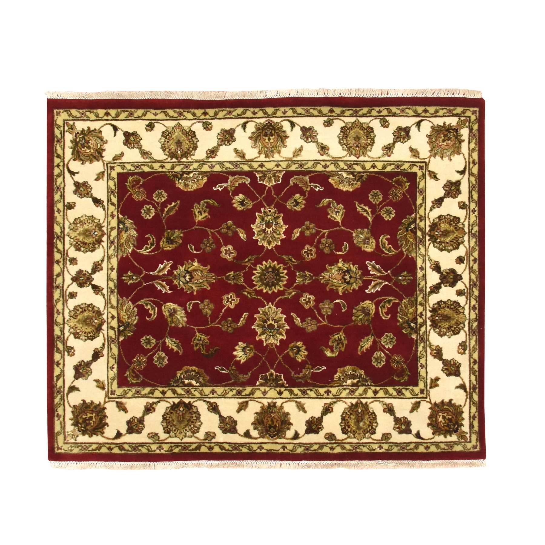 Rajasthan-Hand-Knotted-Rug-378030