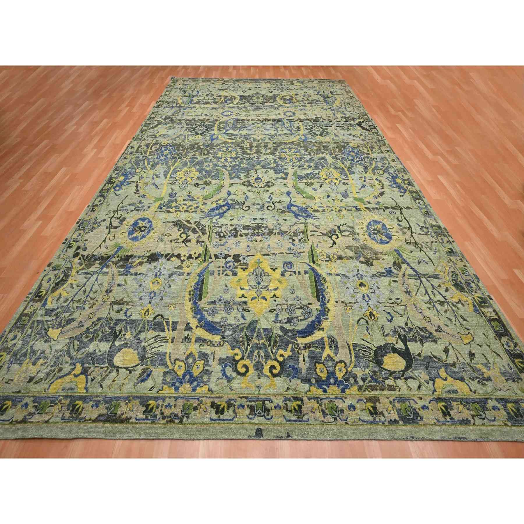 Transitional-Hand-Knotted-Rug-378430